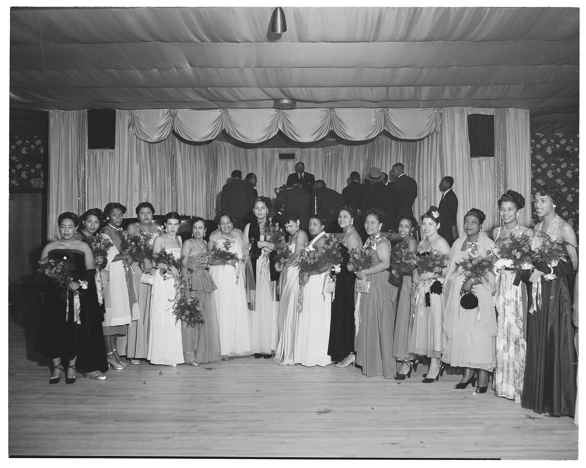 Image of Gay Ladies Social Club formal dance, Seattle, circa 1948
