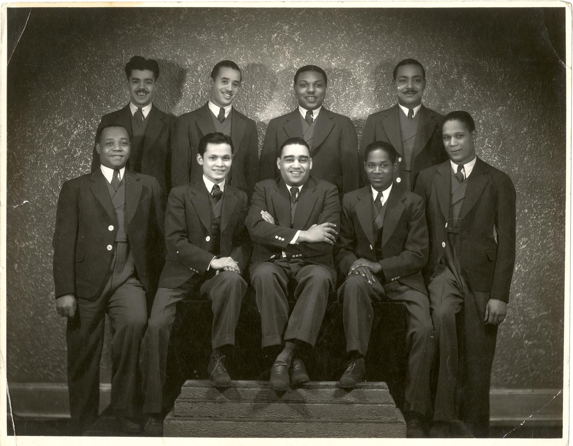 Image of Earl Whaley's band, Shanghai, China, circa 1937