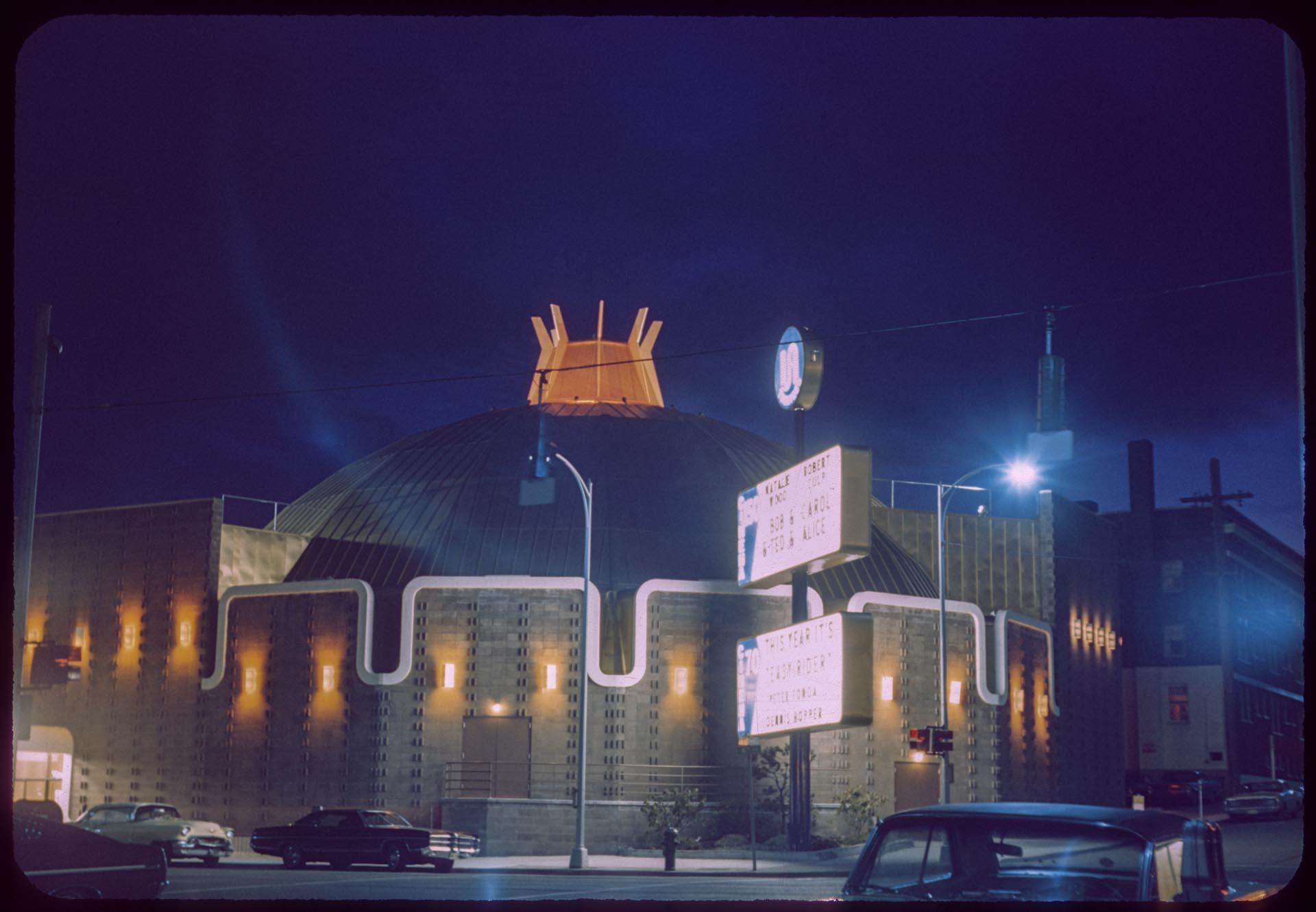 Image of Exterior of Cinema 150, Seattle, 1970