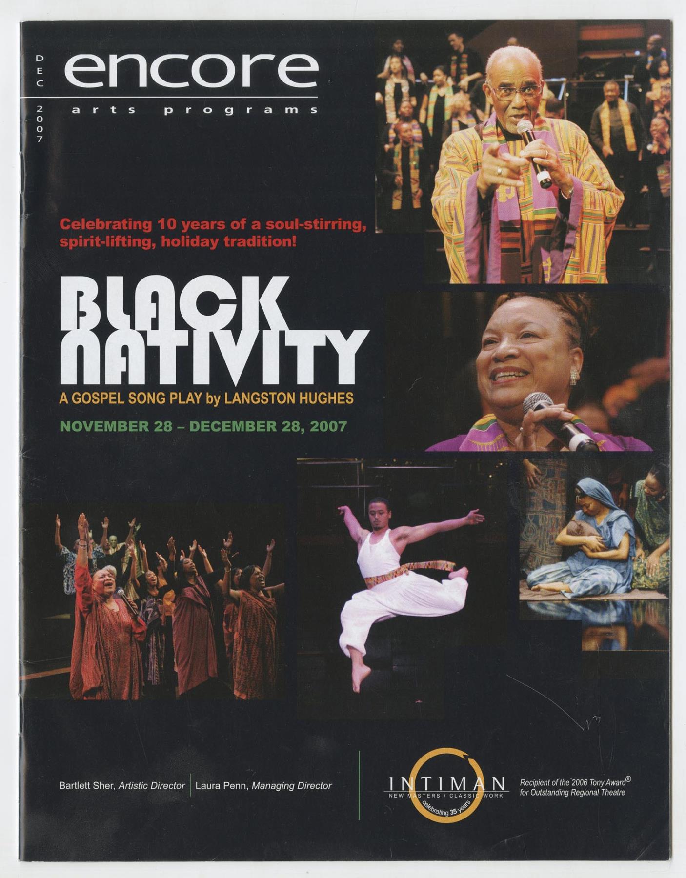Image of Black nativity program, 2007