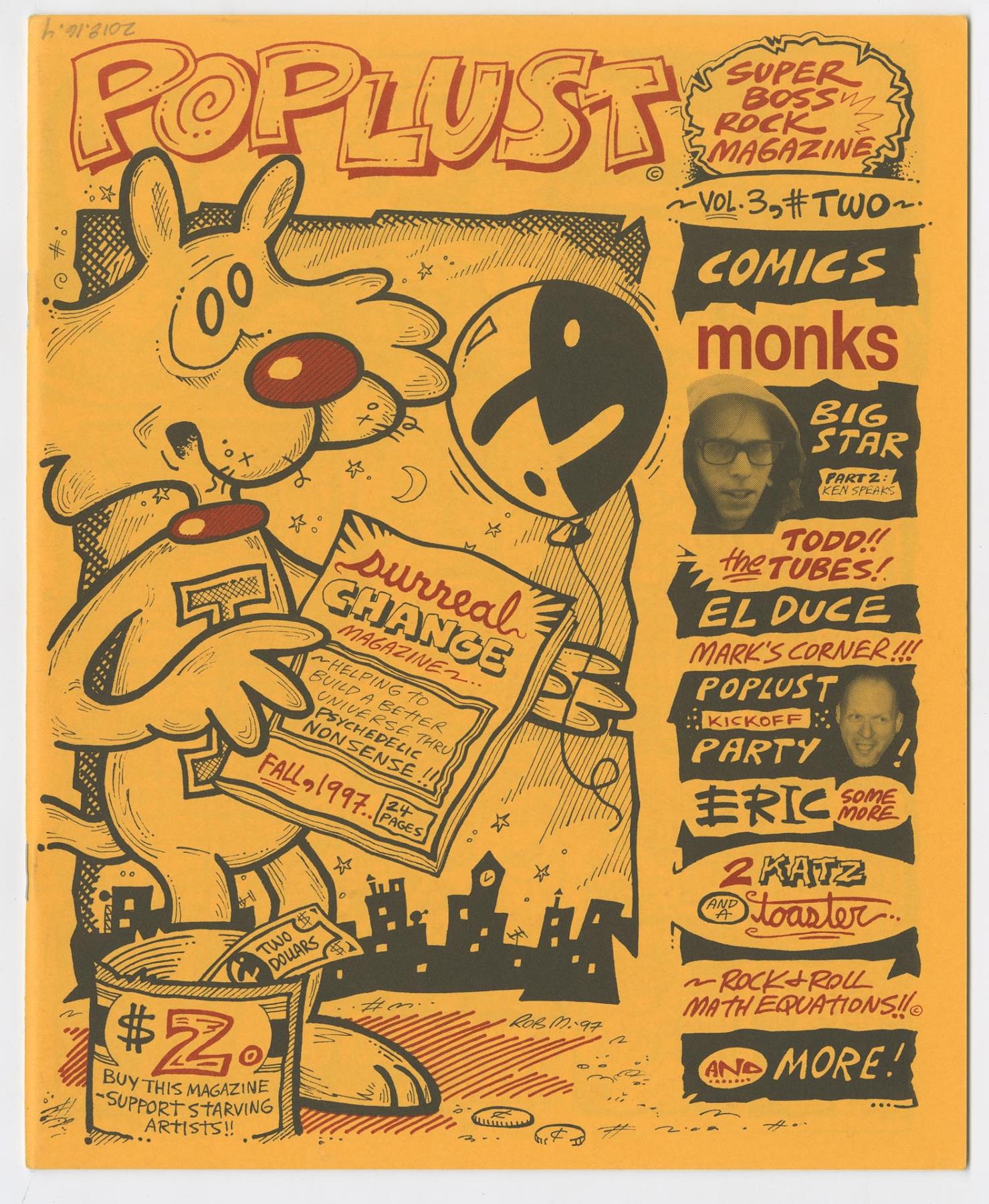 Image of Poplust Magazine, Vol. 3, #2, 1997