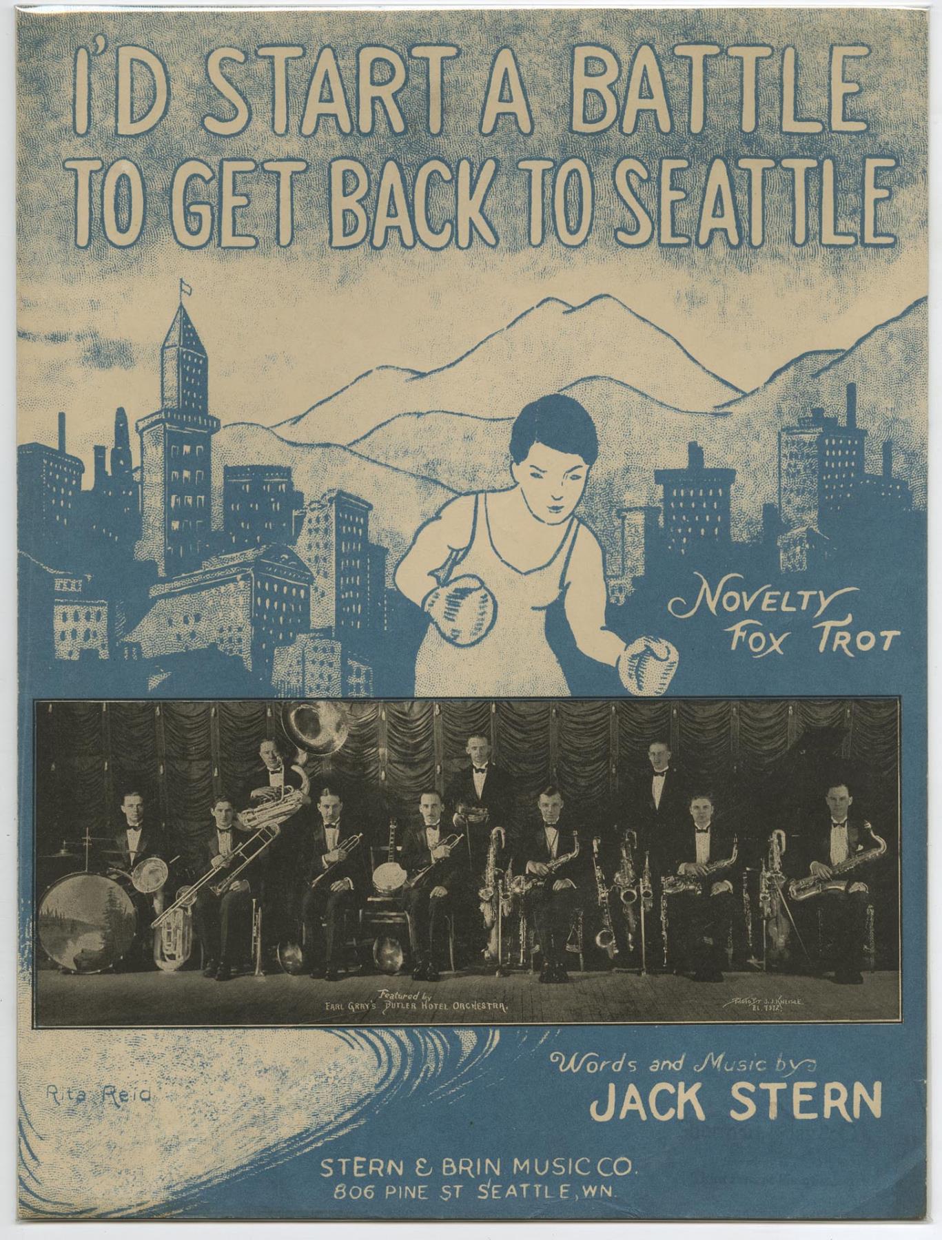 Image of I'd Start a Battle to Get Back to Seattle