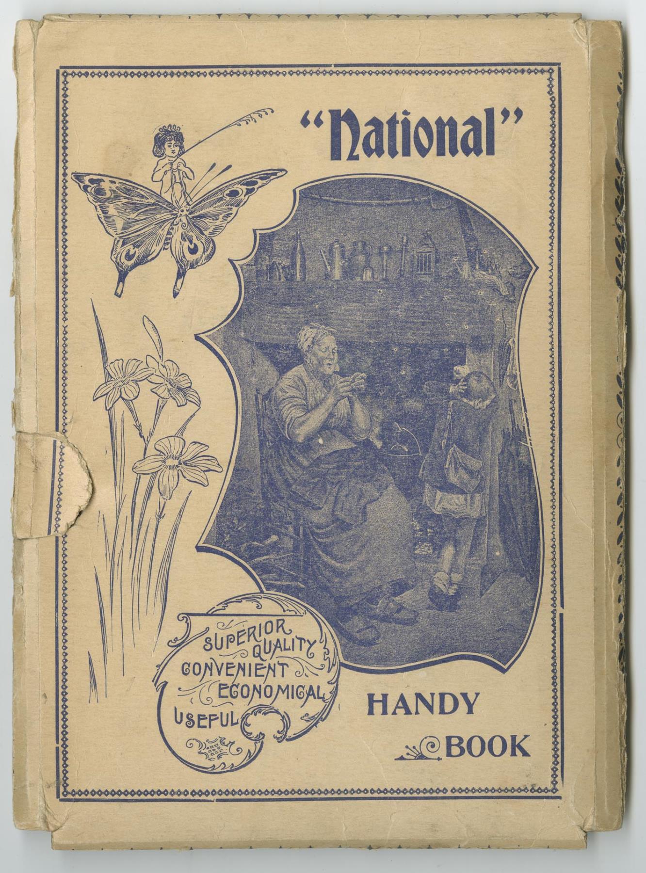 Image of Seattle Post-Intelligencer needle book, circa 1905
