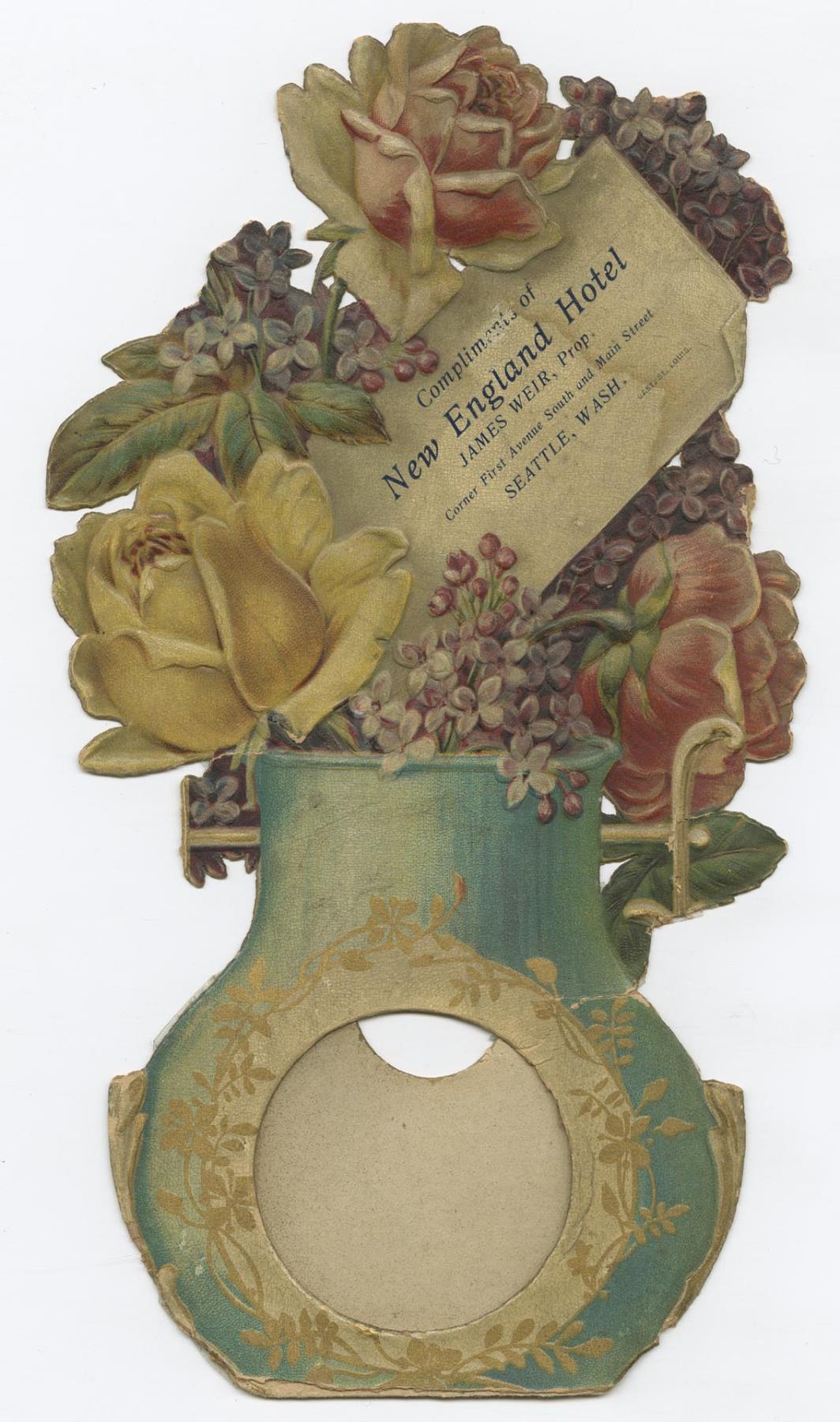 Image of New England hotel souvenir, circa 1905