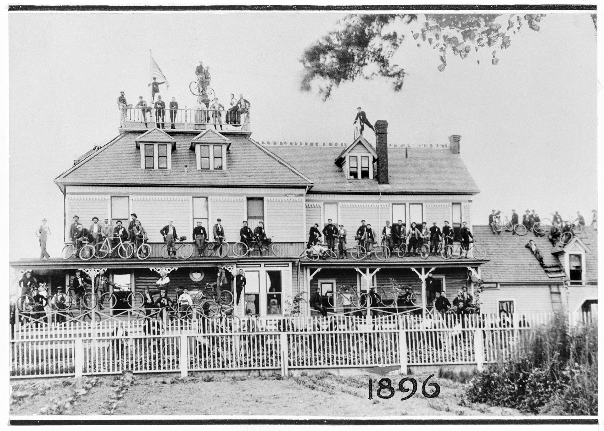 Image of Queen City Cycle Club, Kent, June 28, 1896