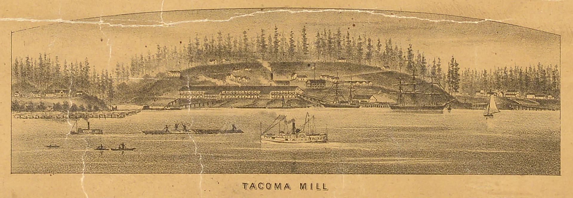 Image of Map of Puget-Sound, Washington Territory, 1875