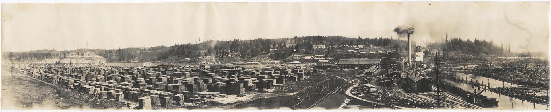 Image of Snoqualmie Falls Lumber Co., circa 1917