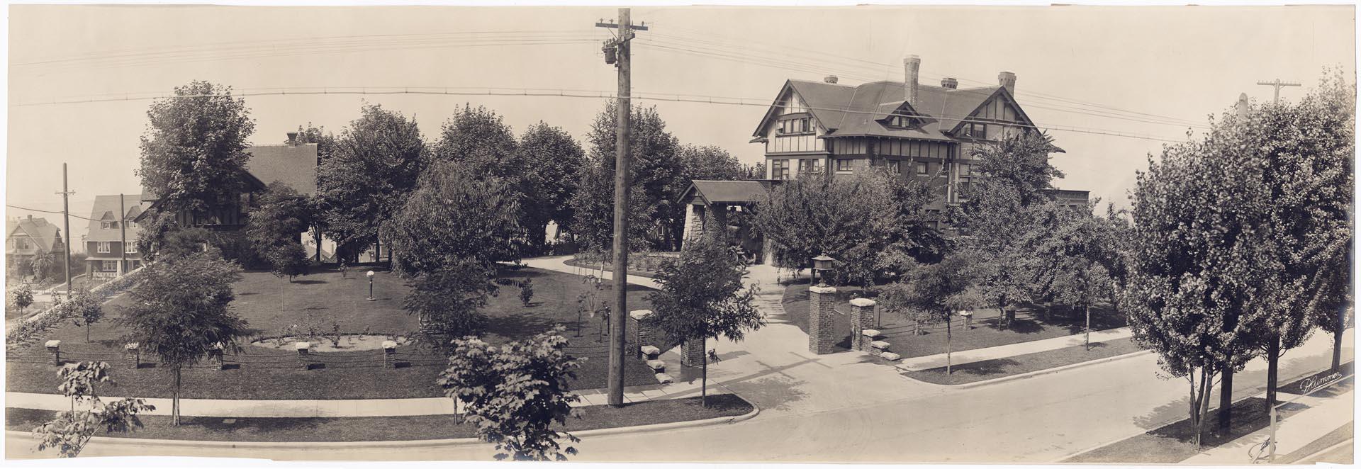 Image of Horace C. Henry home, Seattle, circa 1920