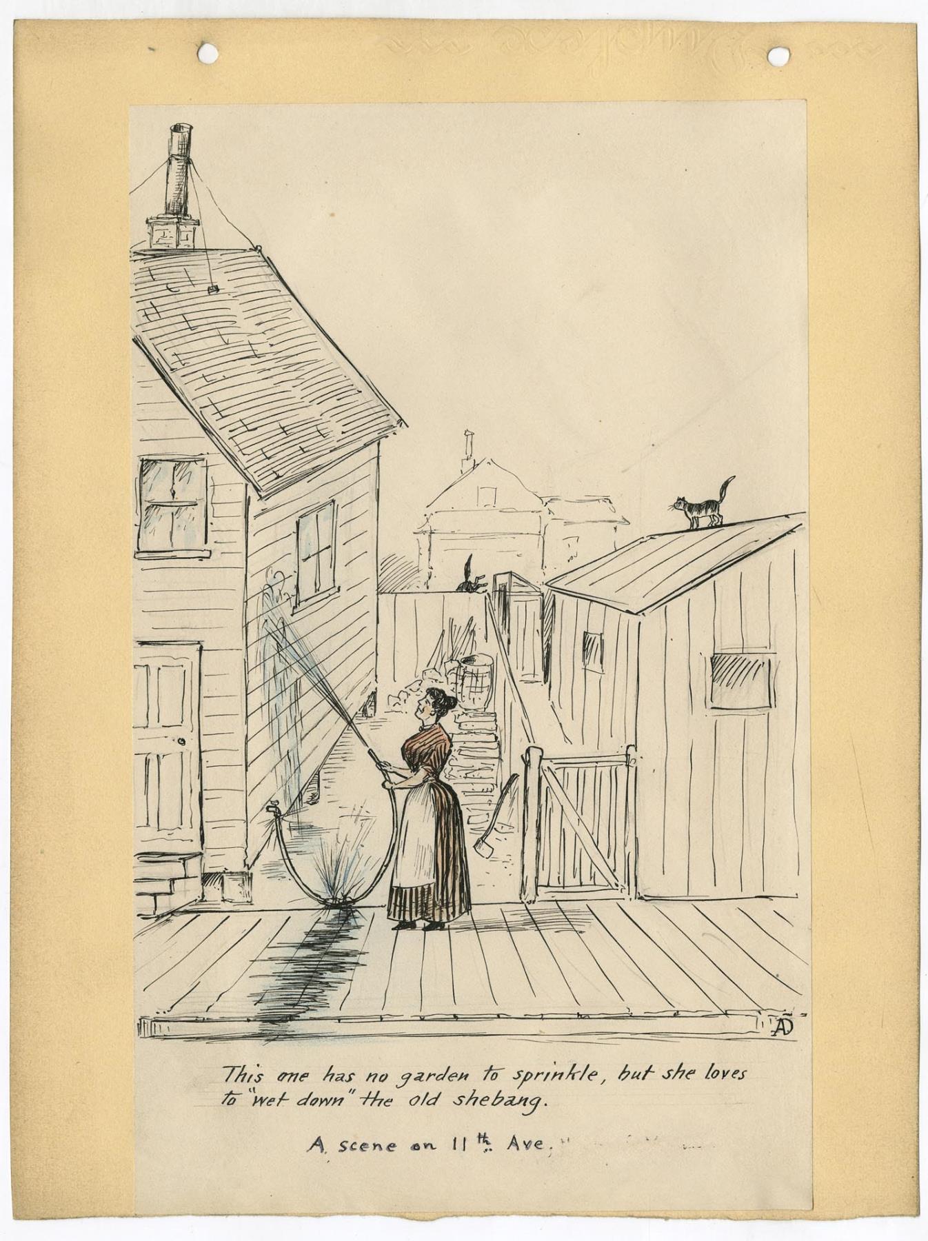 Image of Sprinkling Privileges in Seattle, June 1901