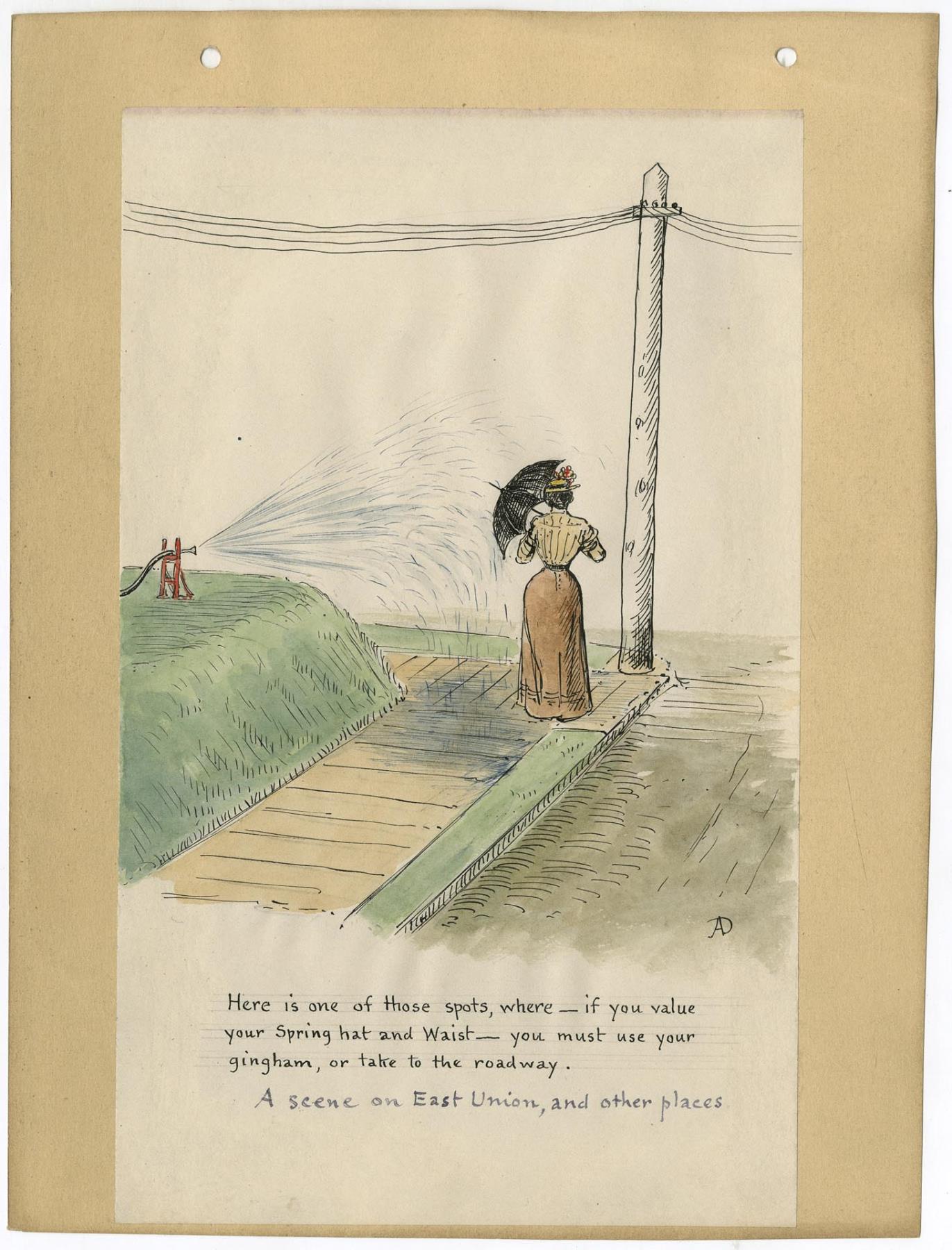 Image of Sprinkling Privileges in Seattle, June 1901