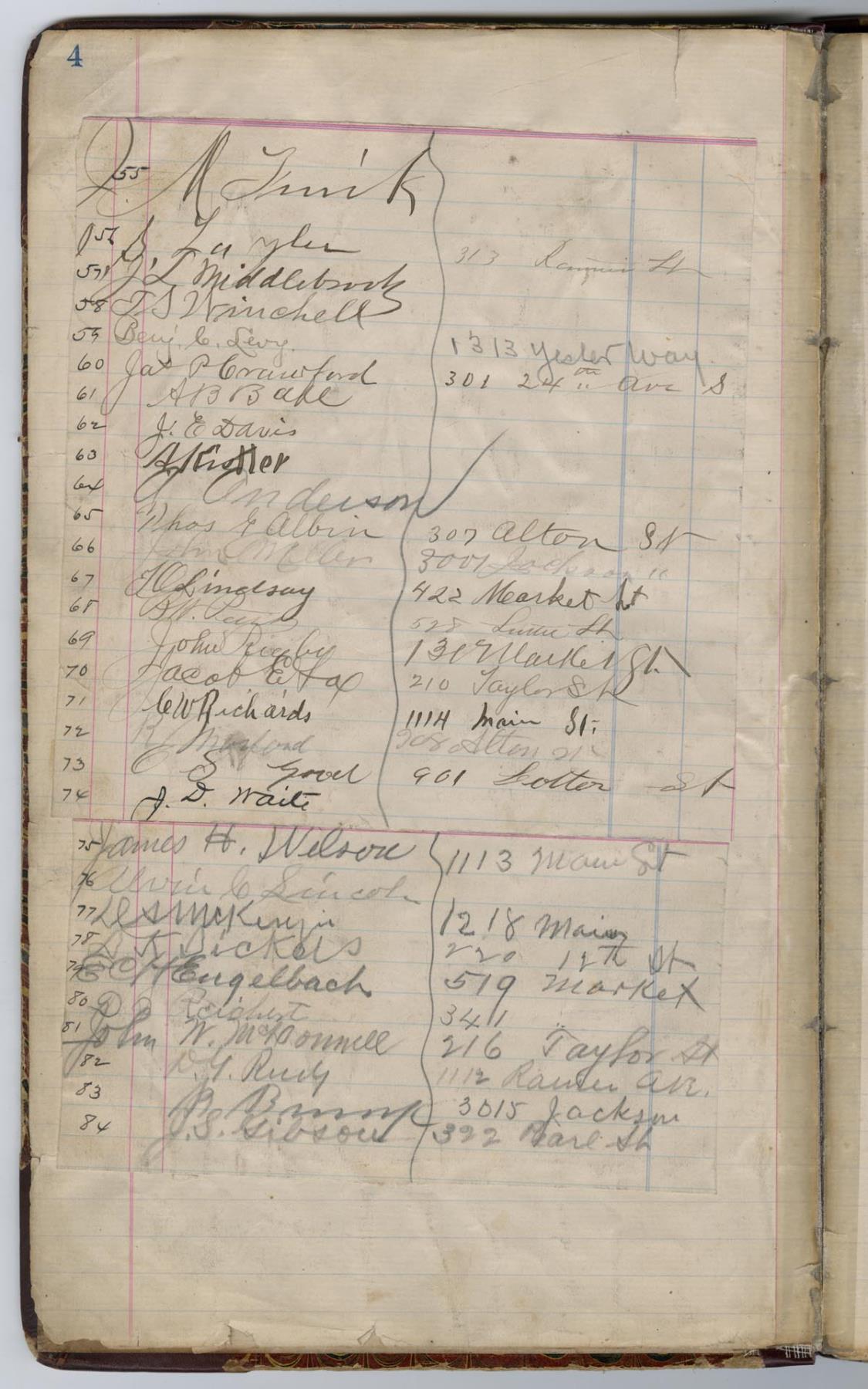 Image of Roll and minutes of the Republican Club, Seattle, 1896