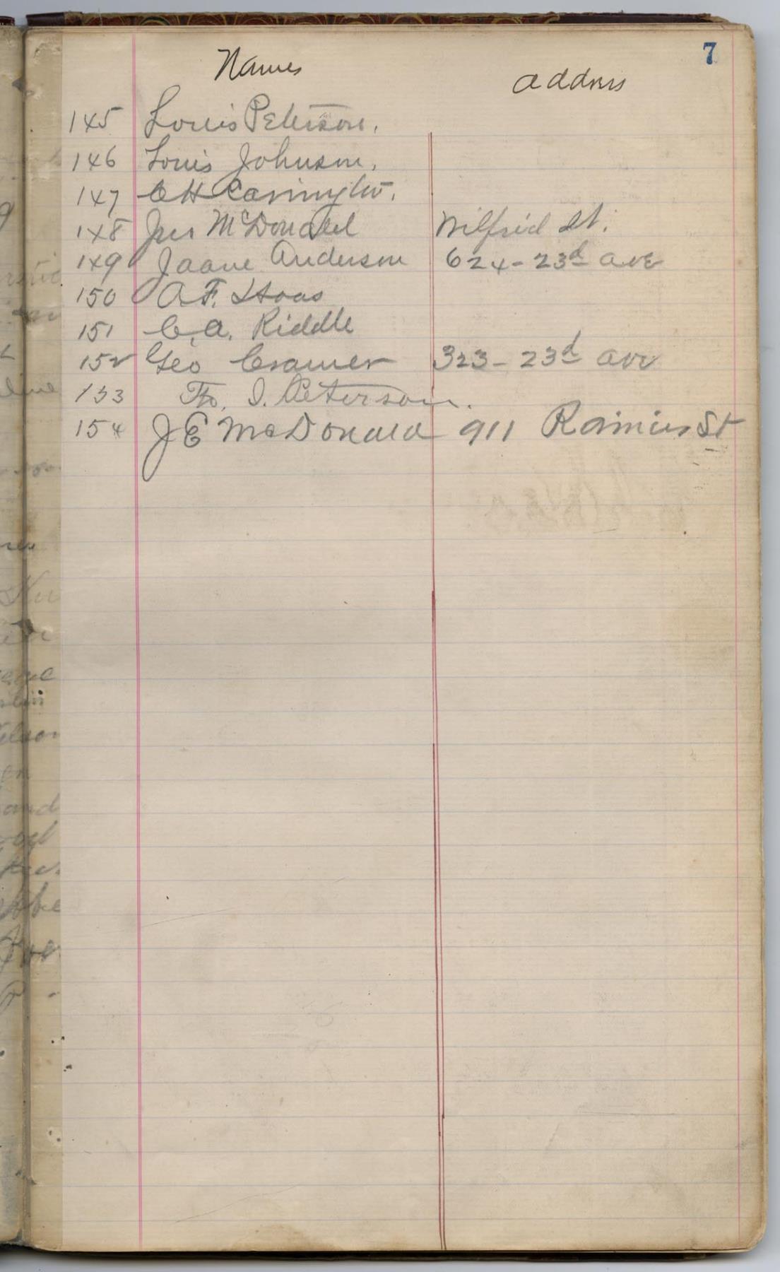 Image of Roll and minutes of the Republican Club, Seattle, 1896