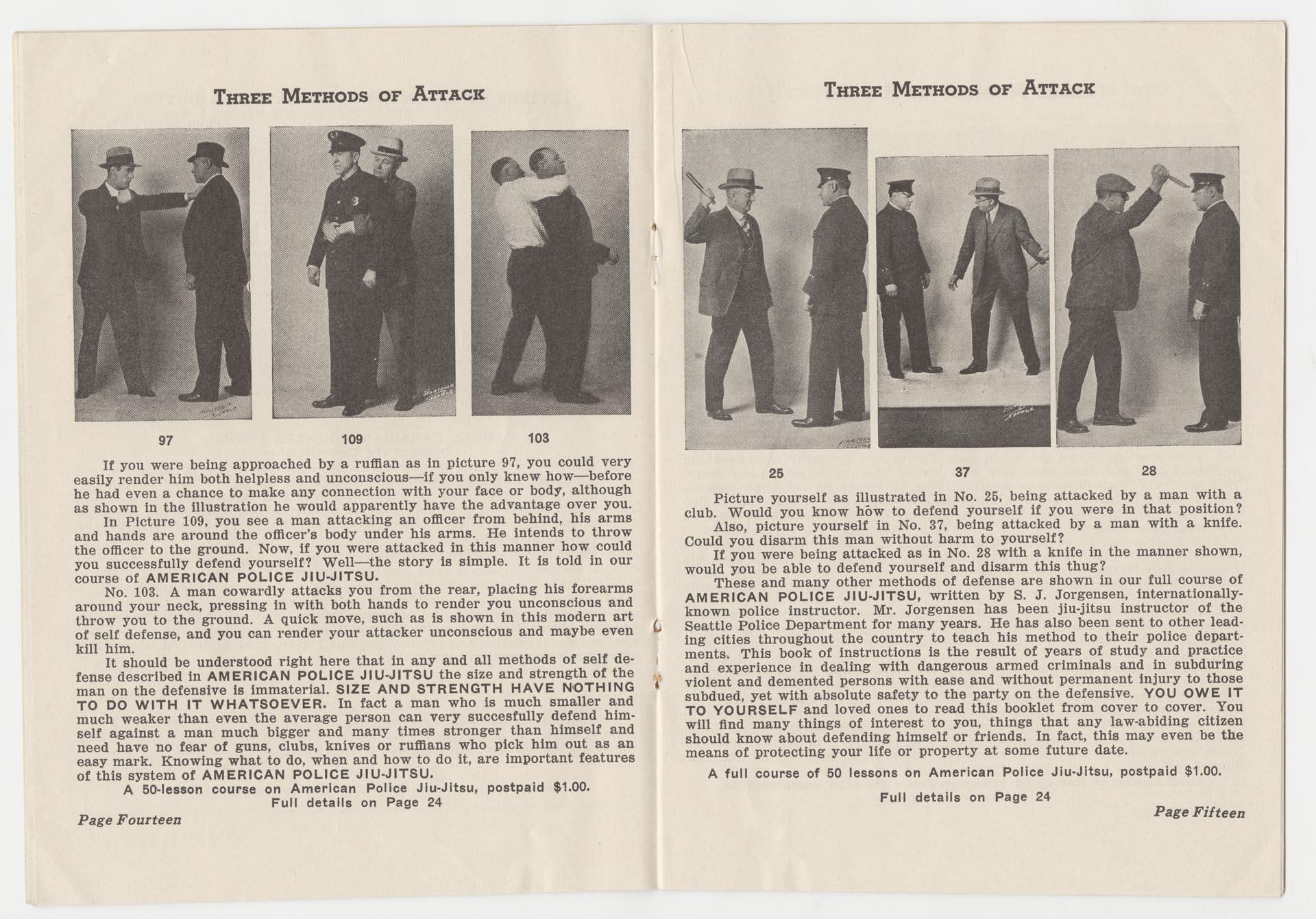 Image of Thirty-six secret knock-out blows without the use of fists, Seattle, 1938