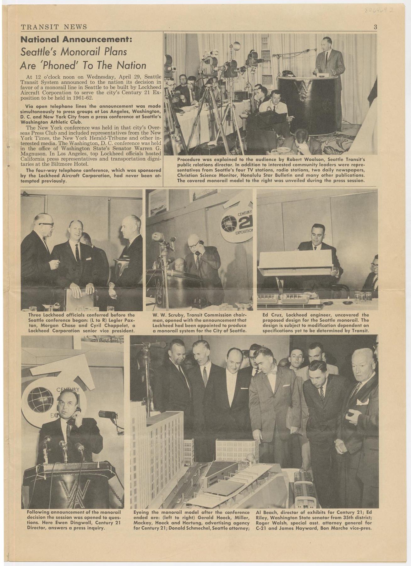 Image of Transit News, May, 1959