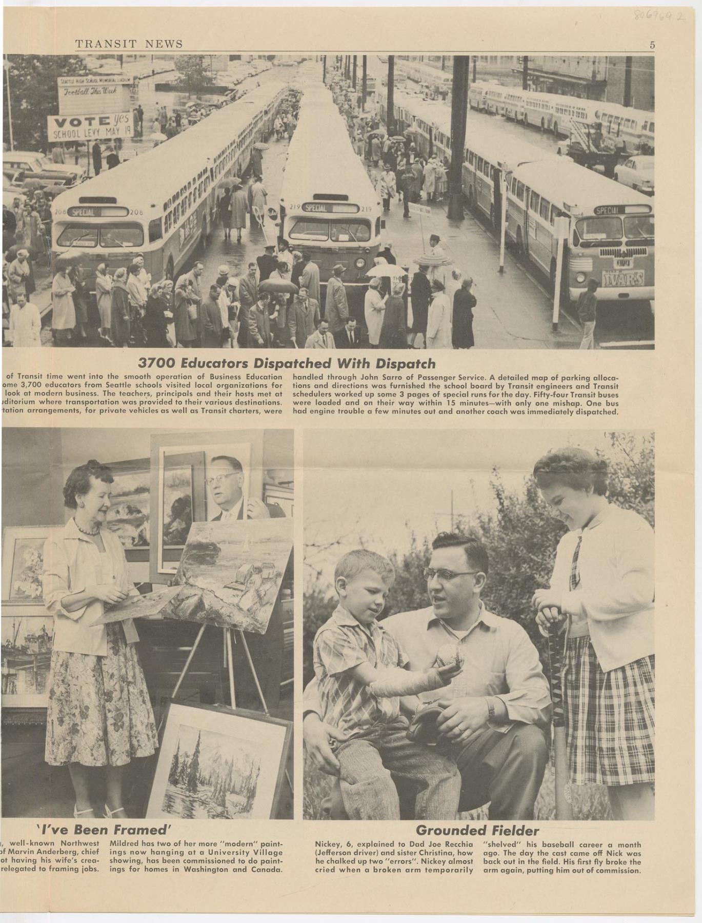 Image of Transit News, May, 1959
