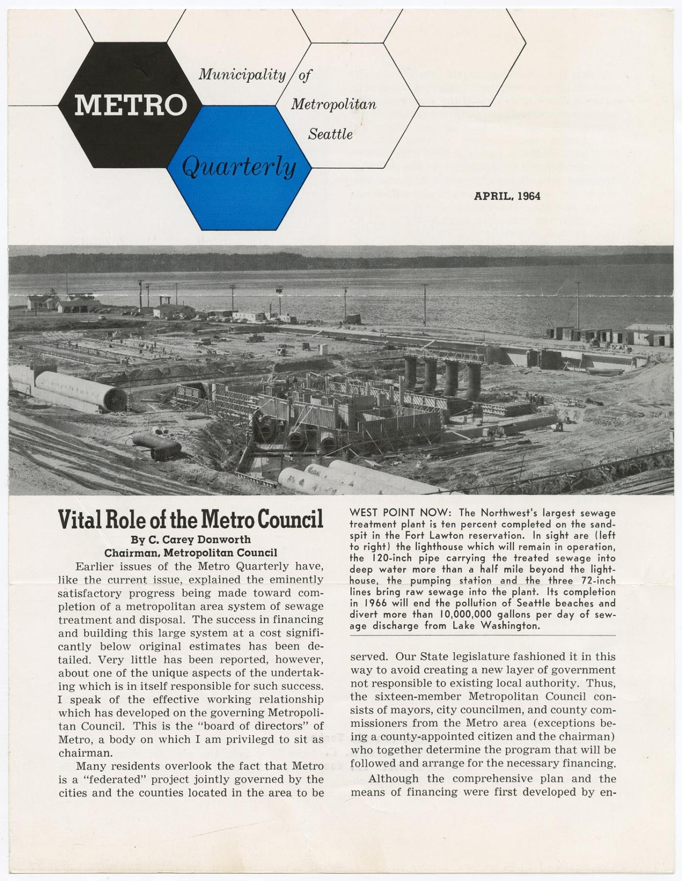 Image of Metro Quarterly, April 1964