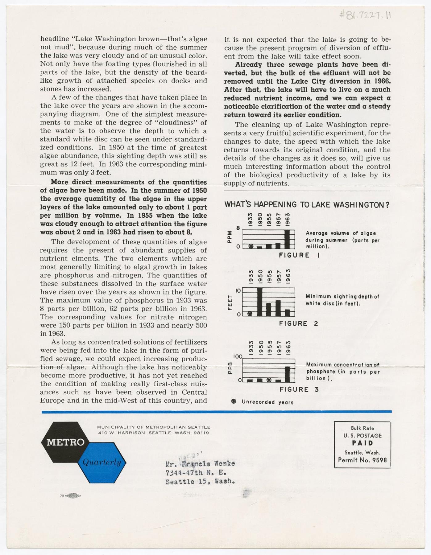 Image of Metro Quarterly, April 1964