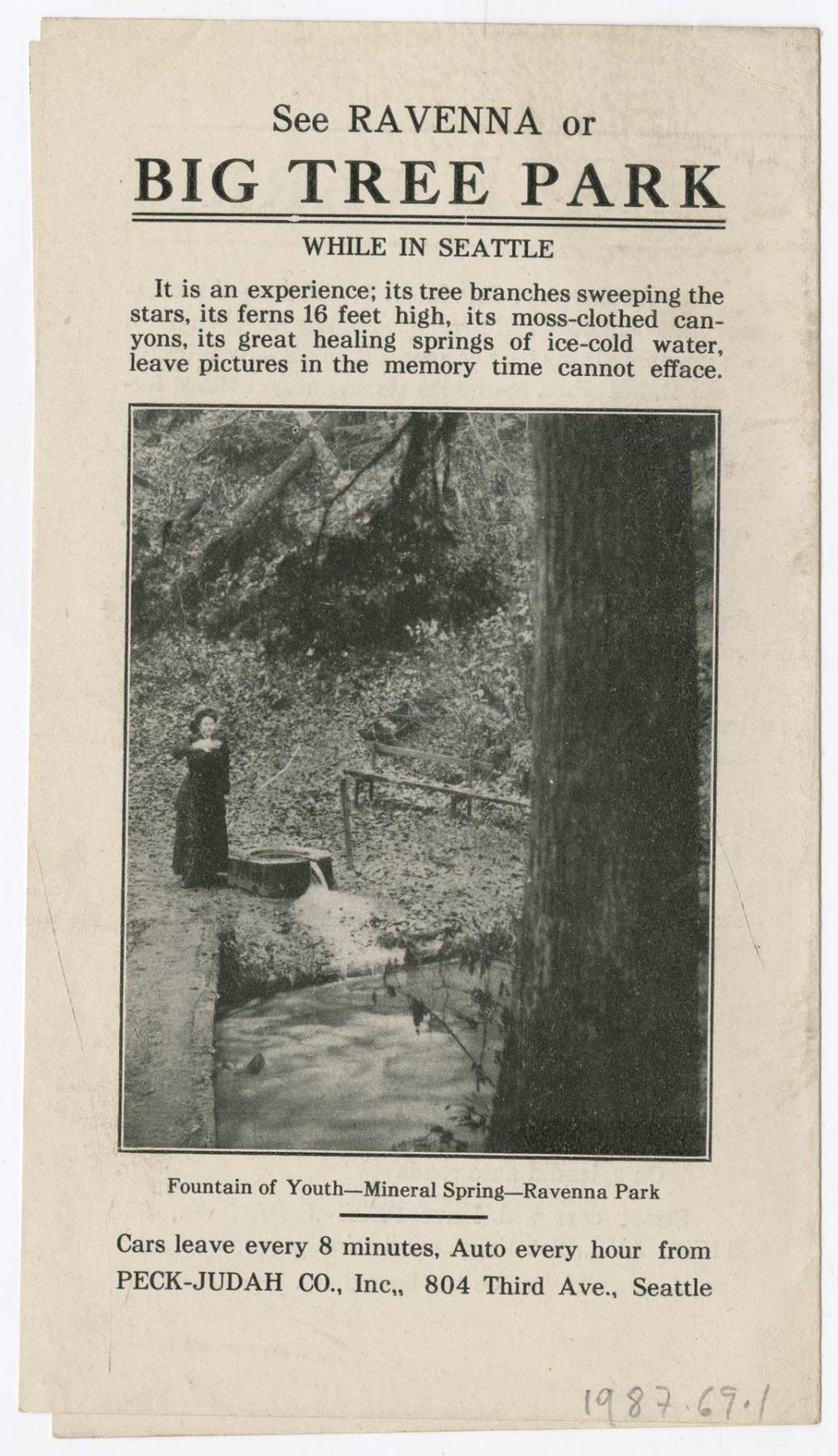 Image of Don't Fail to See Ravenna (or Big Tree Park), 1909