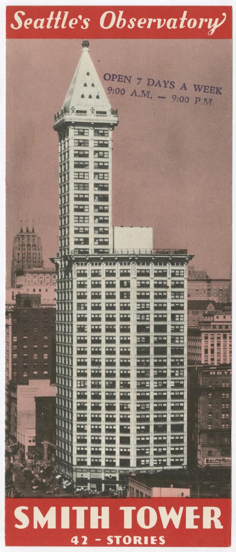 Image of Seattle's Observatory, Smith Tower, 1955