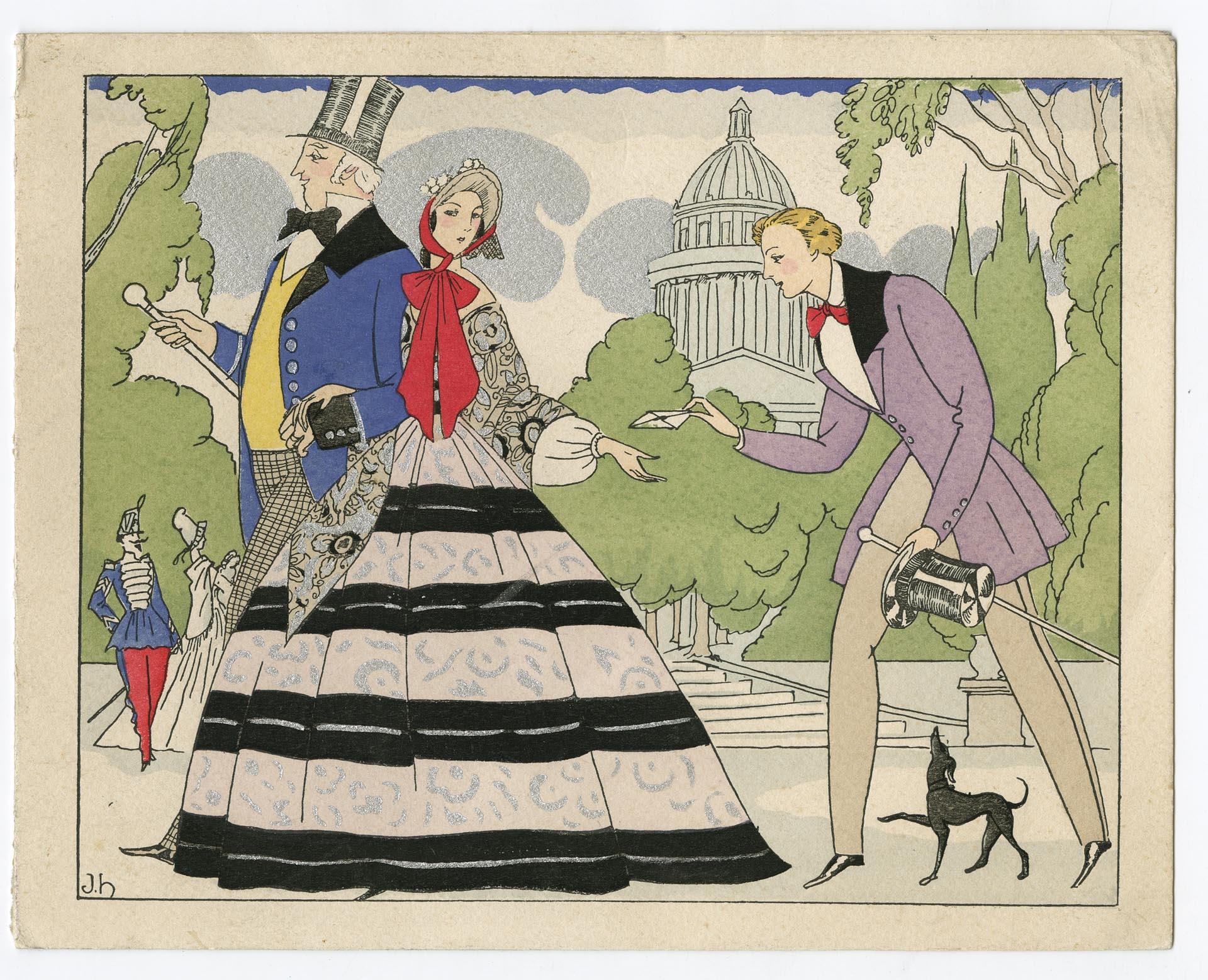 Image of Invitation to fashion event at Helen Igoe Shop for Women, Seattle, January 28, 1925