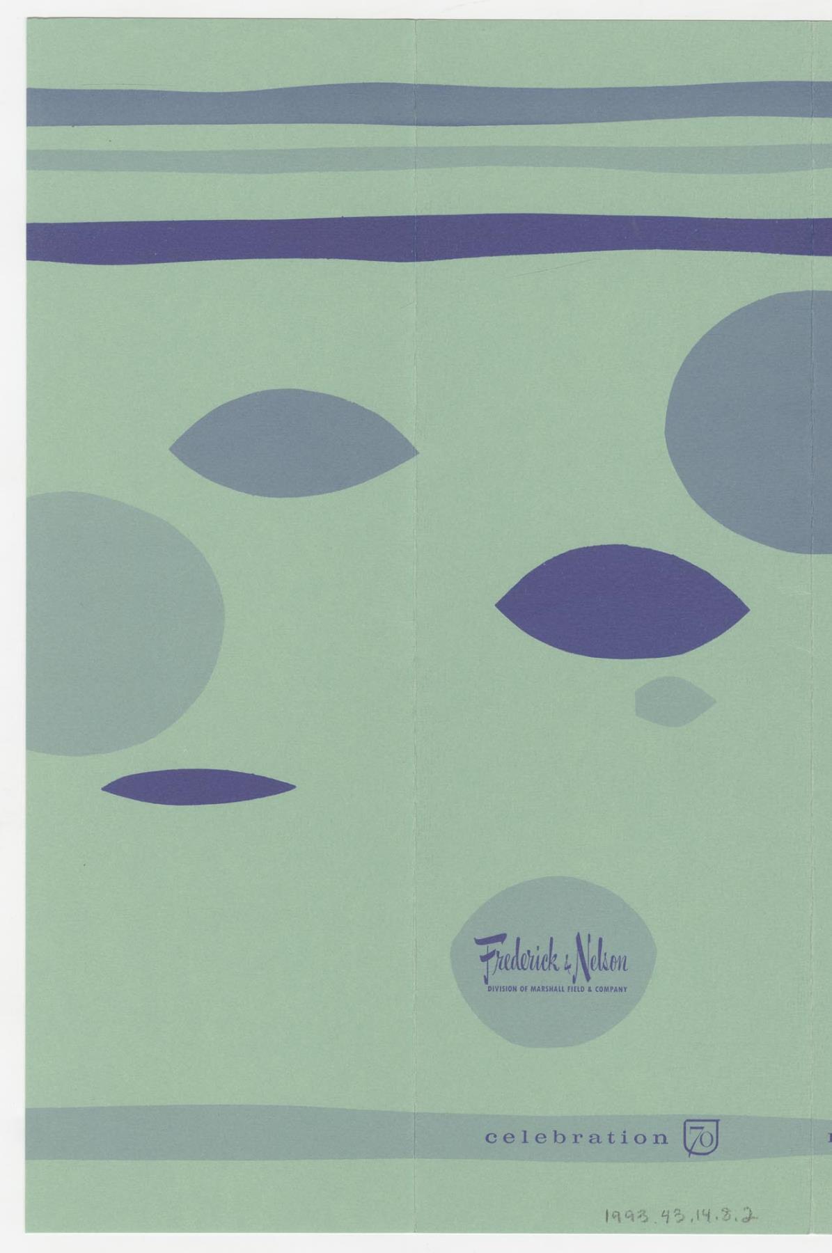 Image of Import Copies fashion show program, Seattle, 1960