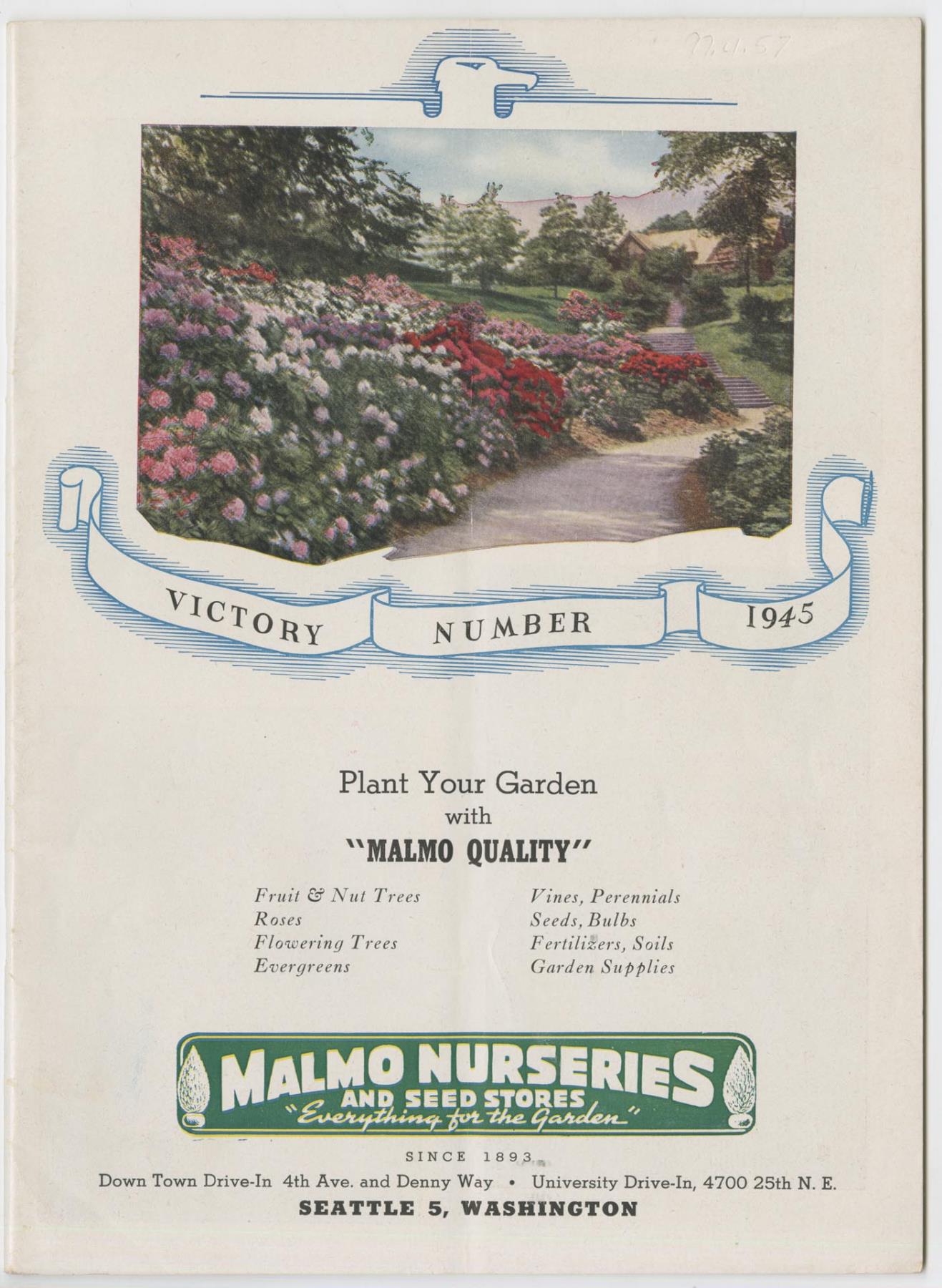 Image of Malmo & Co. catalog, Seattle, 1945