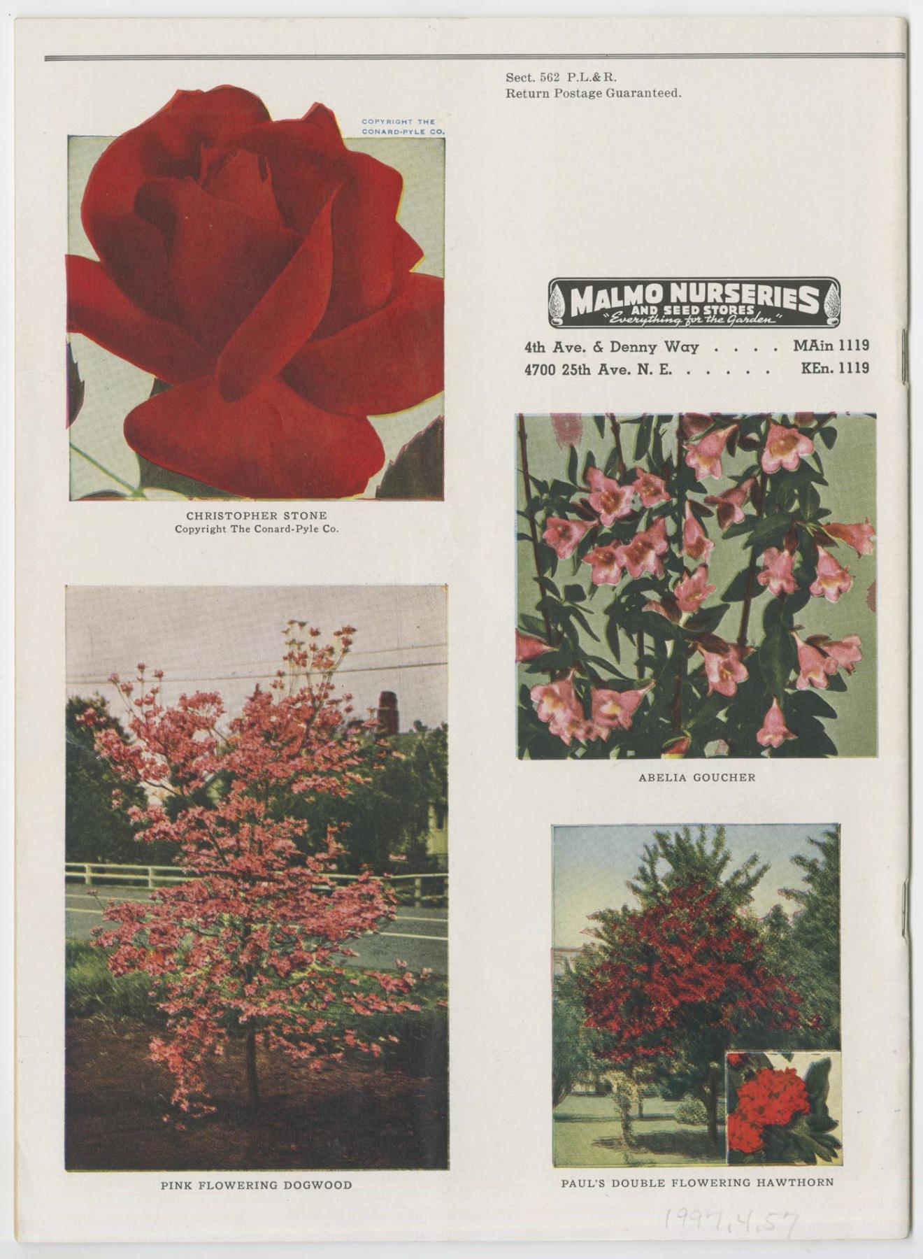 Image of Malmo & Co. catalog, Seattle, 1945
