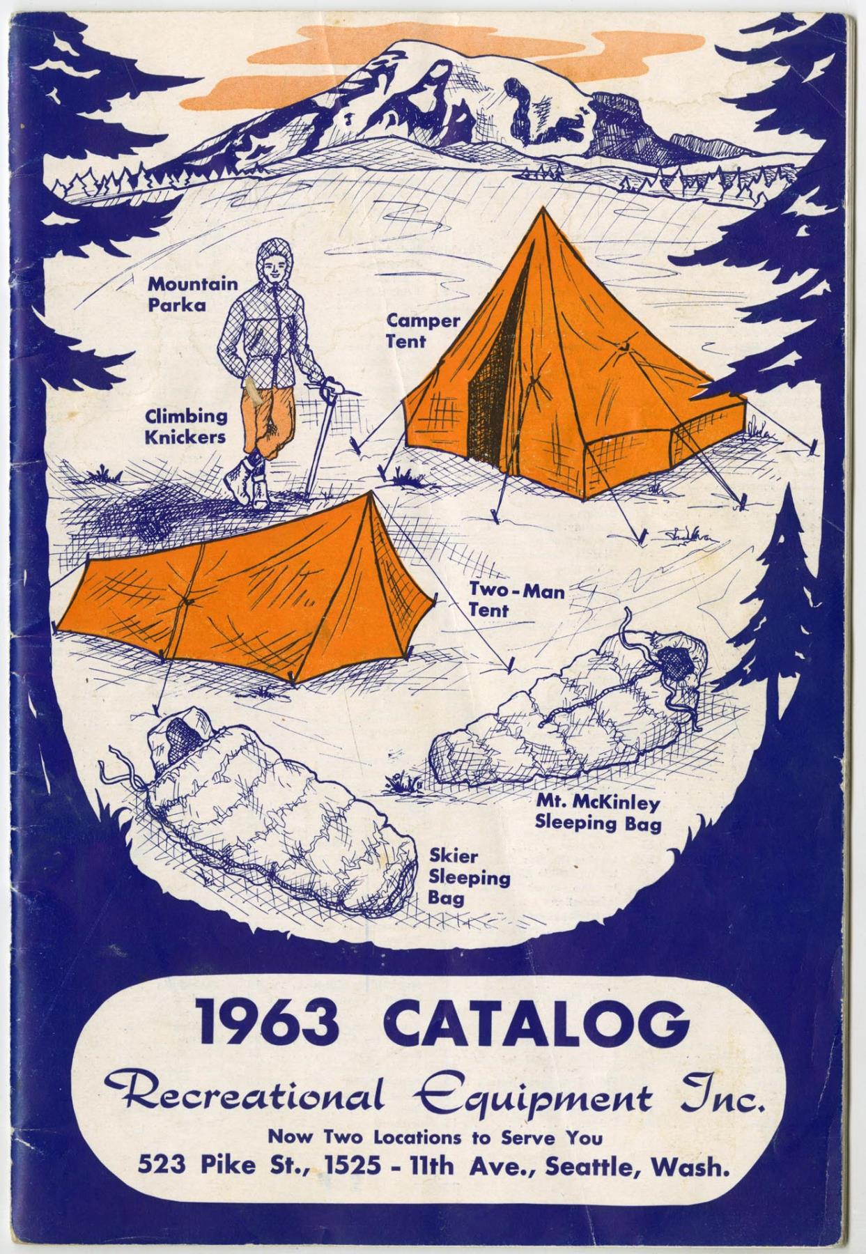 REIページ　4番5番6番 REI catalog, 1963 – Museum of History & Industry