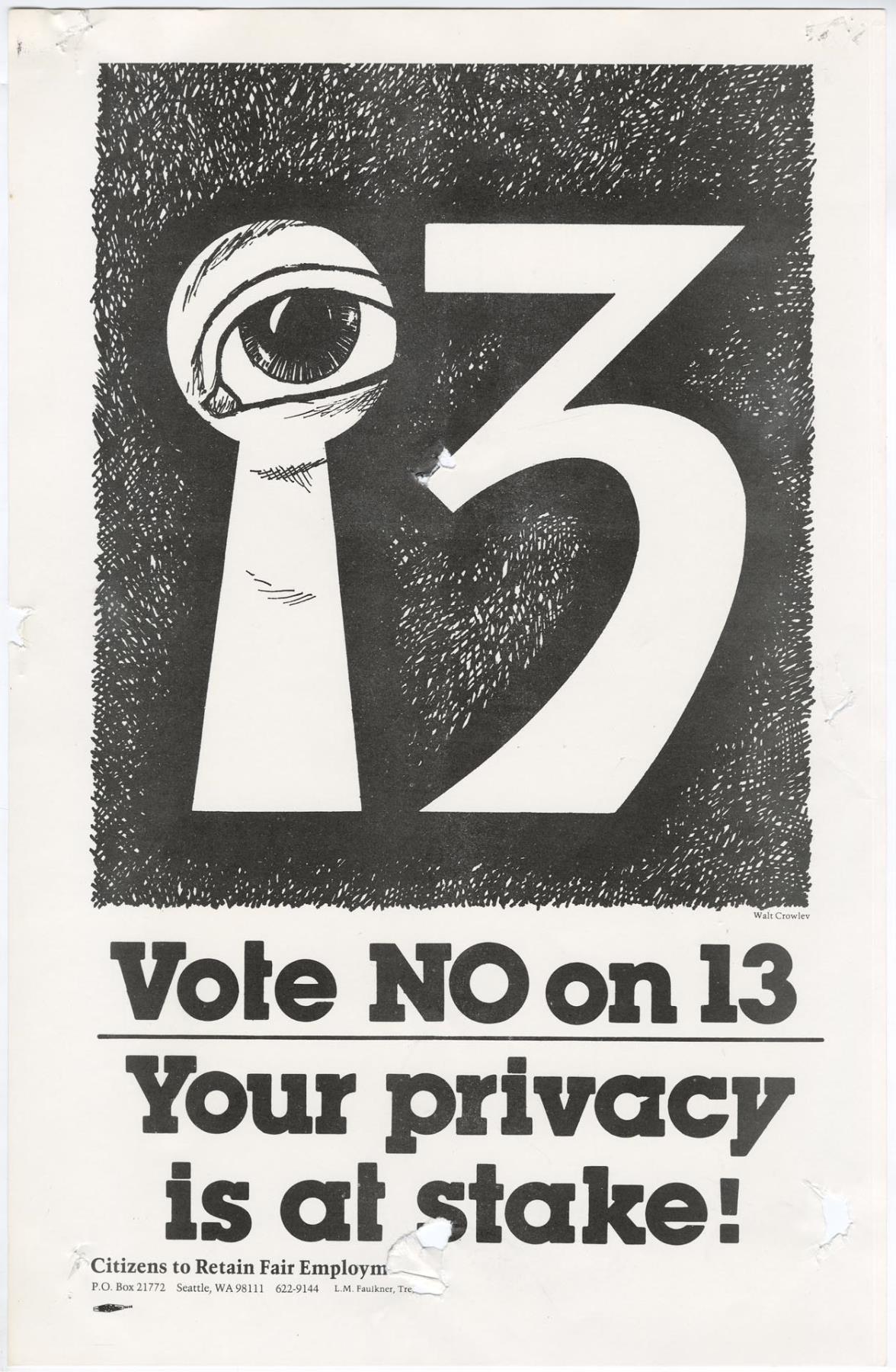 Image of Your privacy is at stake! poster, 1978