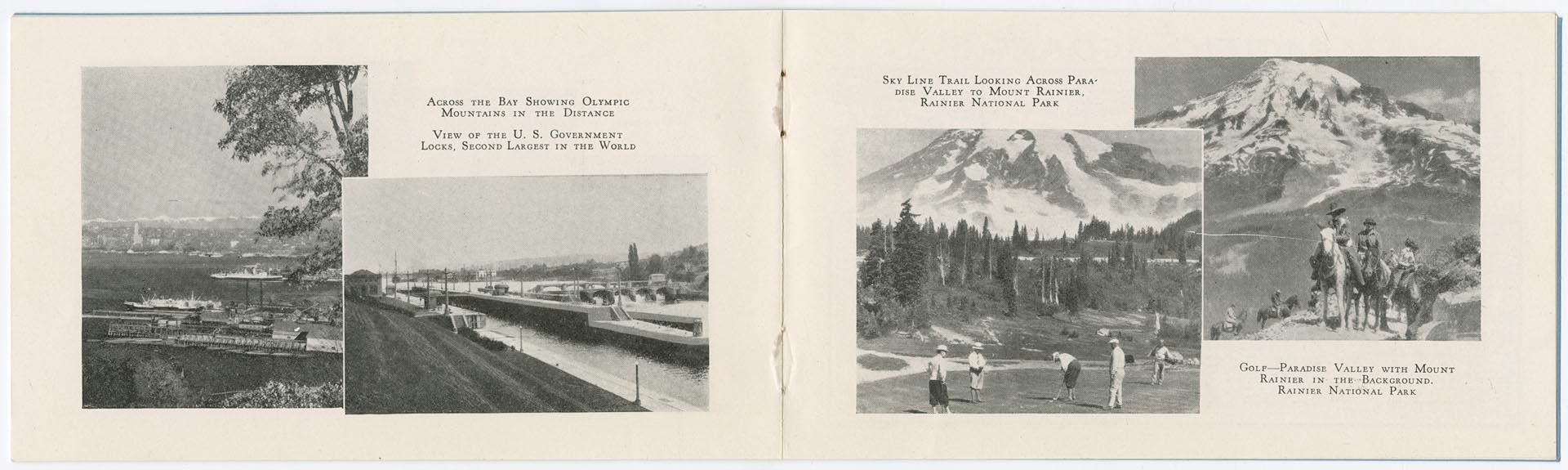 Image of Spring Apartment Hotel brochure, circa 1925