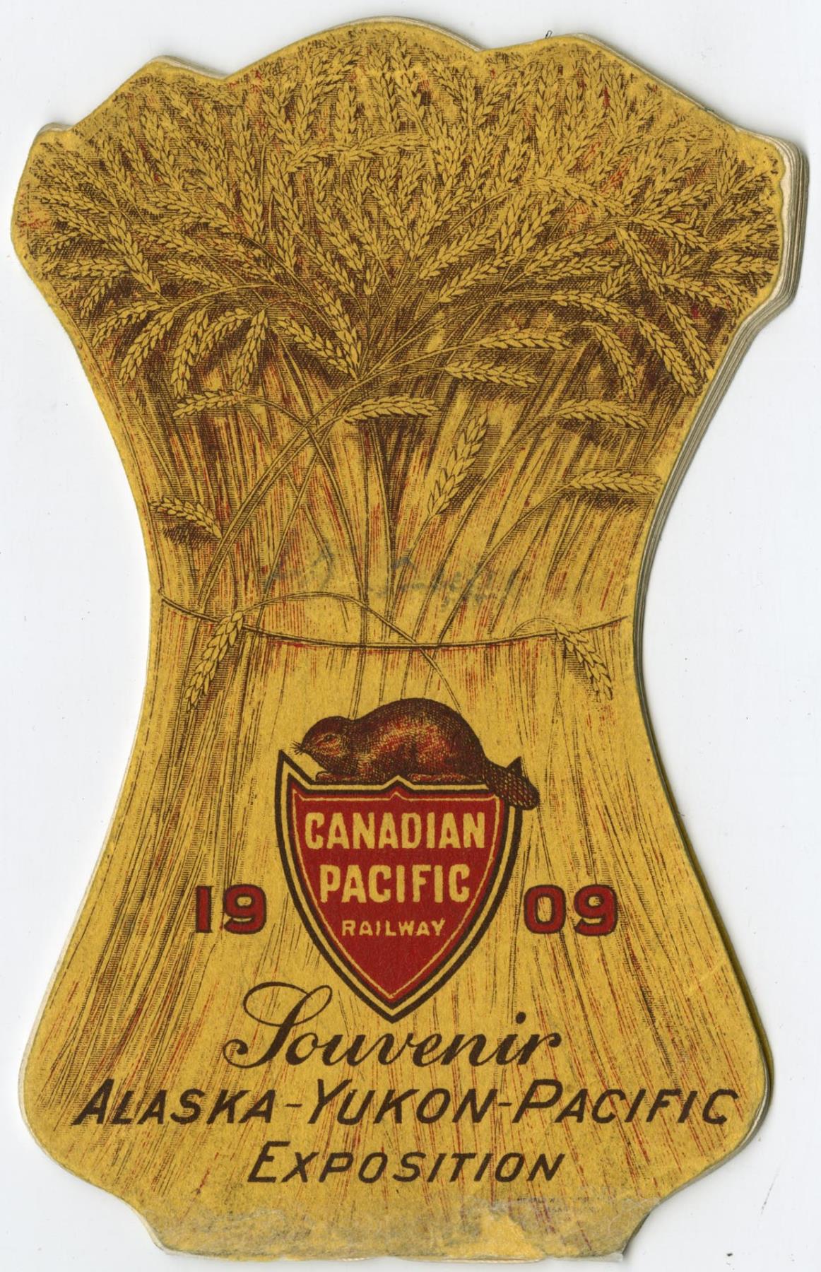 Image of Canadian Pacific brochure for the Alaska-Yukon-Pacific Exposition, 1909