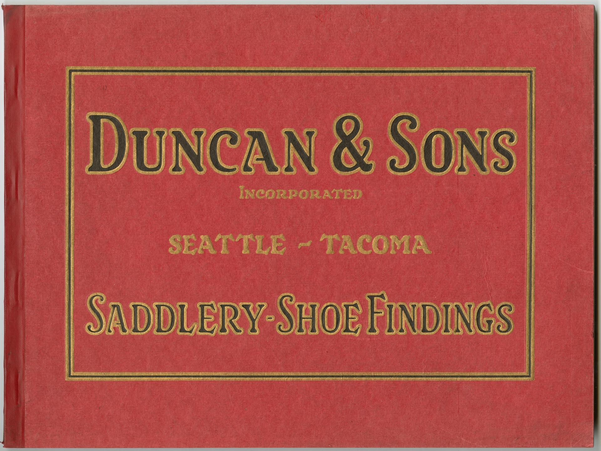 Image of Duncan & Sons catalog, circa 1920