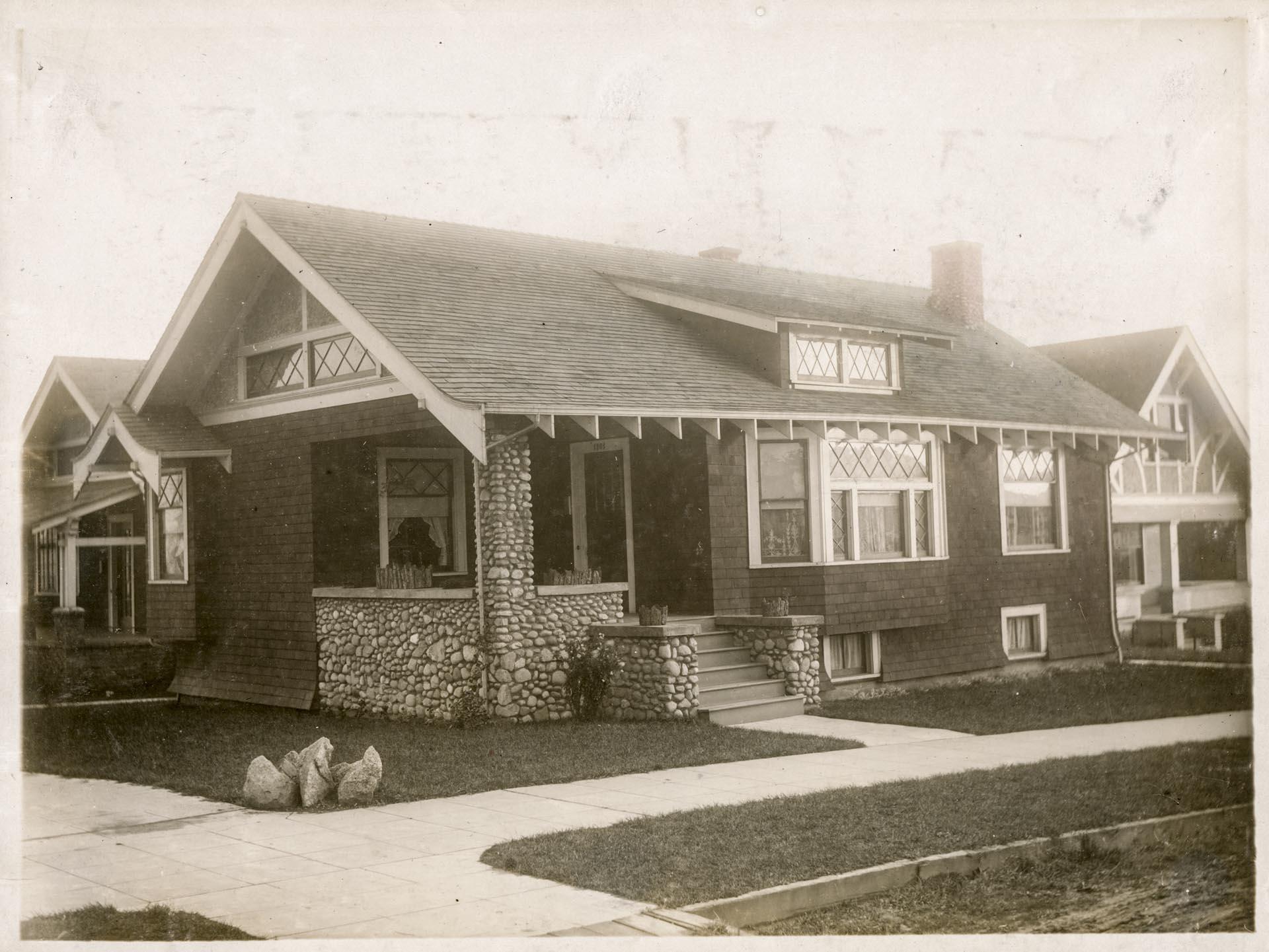 Image of House constructed by Long Building Company, Seattle, circa 1920