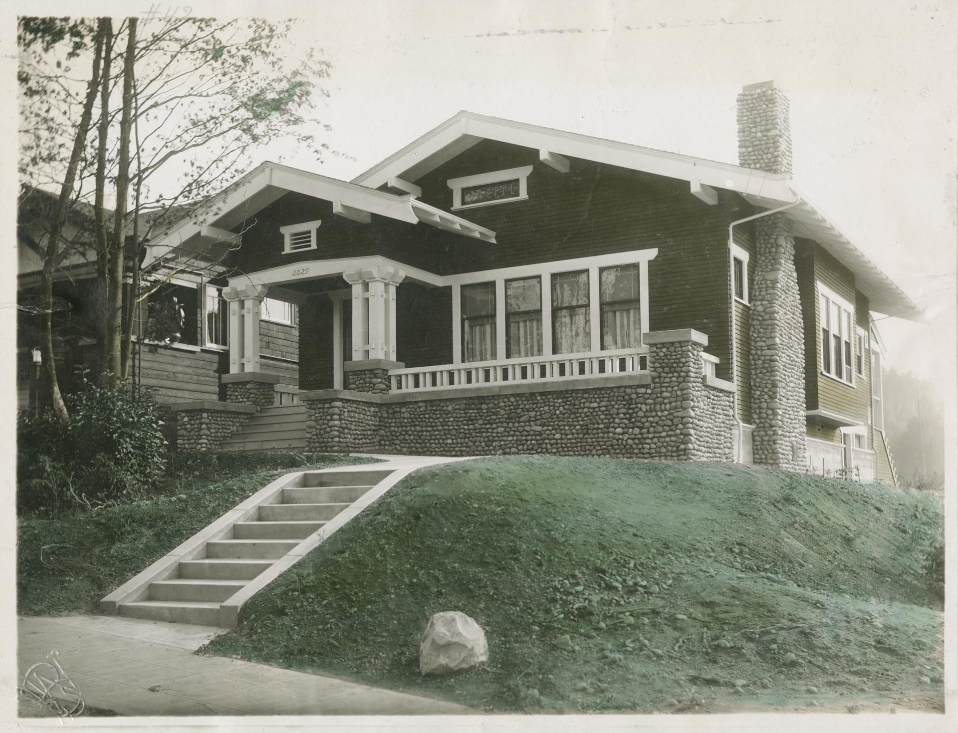 Image of House constructed by Long Building Company, Seattle, circa 1920