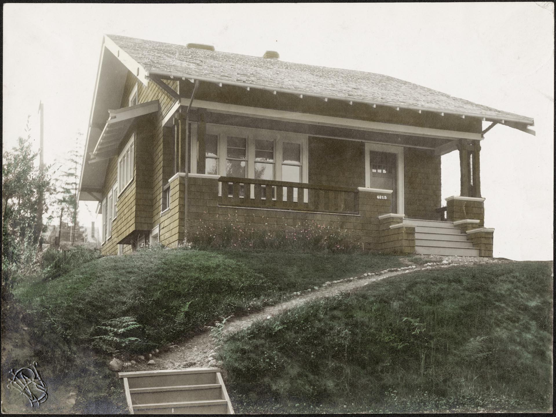Image of House constructed by Long Building Company, Seattle, circa 1920