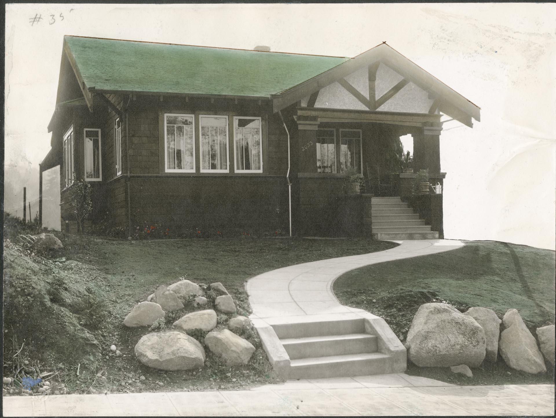 Image of House constructed by Long Building Company, Seattle, circa 1920