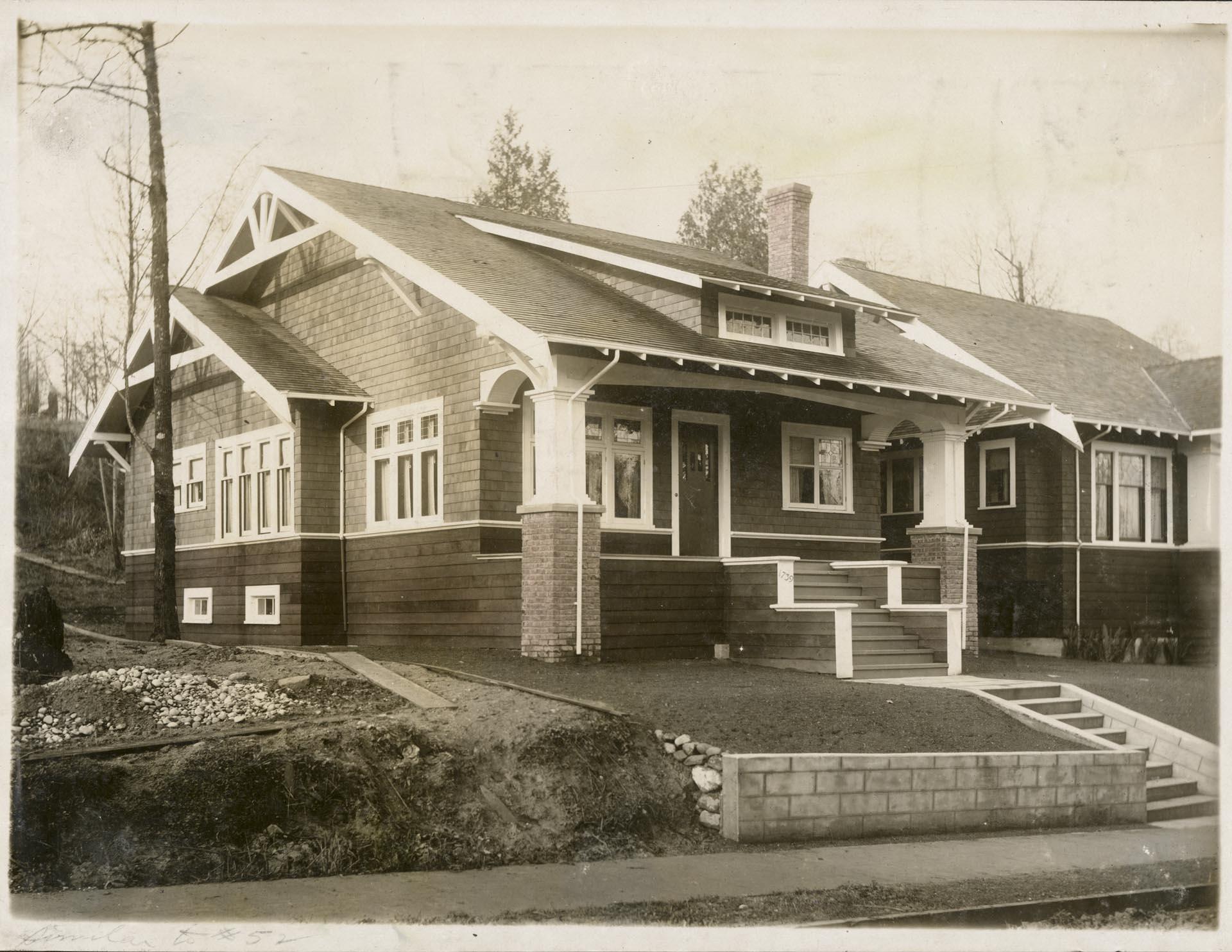 Image of House constructed by Long Building Company, Seattle, circa 1920