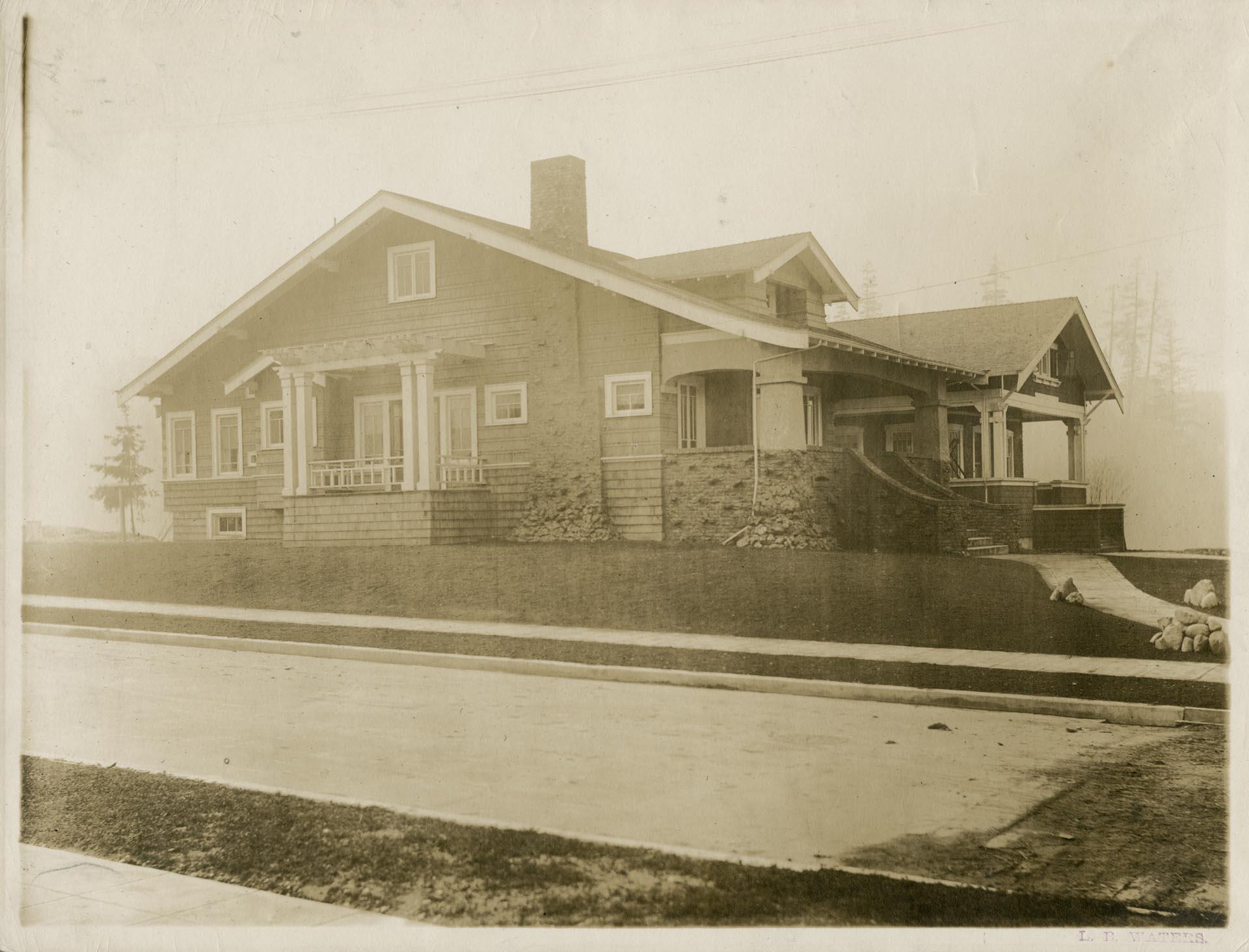 Image of House constructed by Long Building Company, Seattle, circa 1920