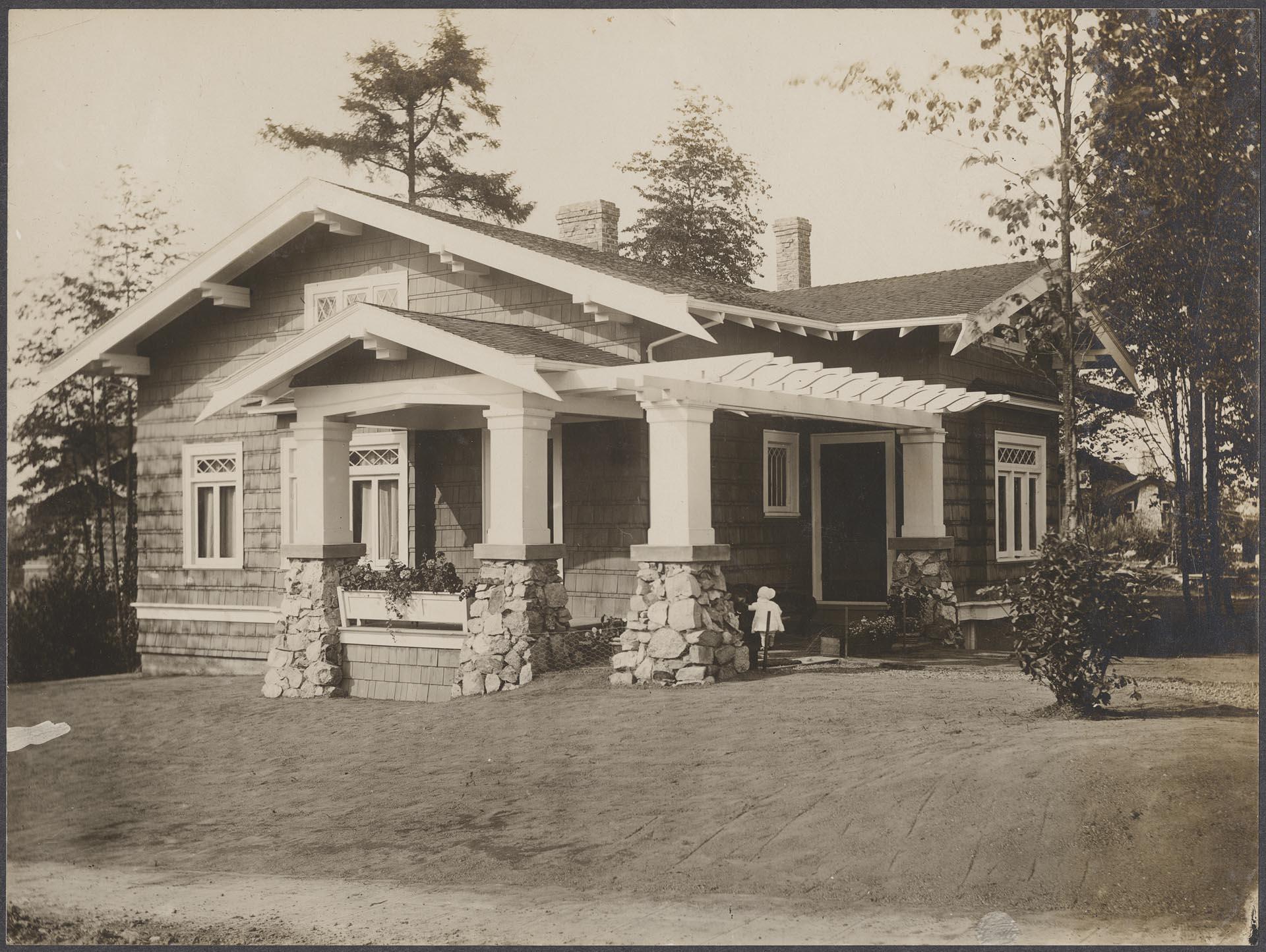 Image of House constructed by Long Building Company, Seattle, circa 1920