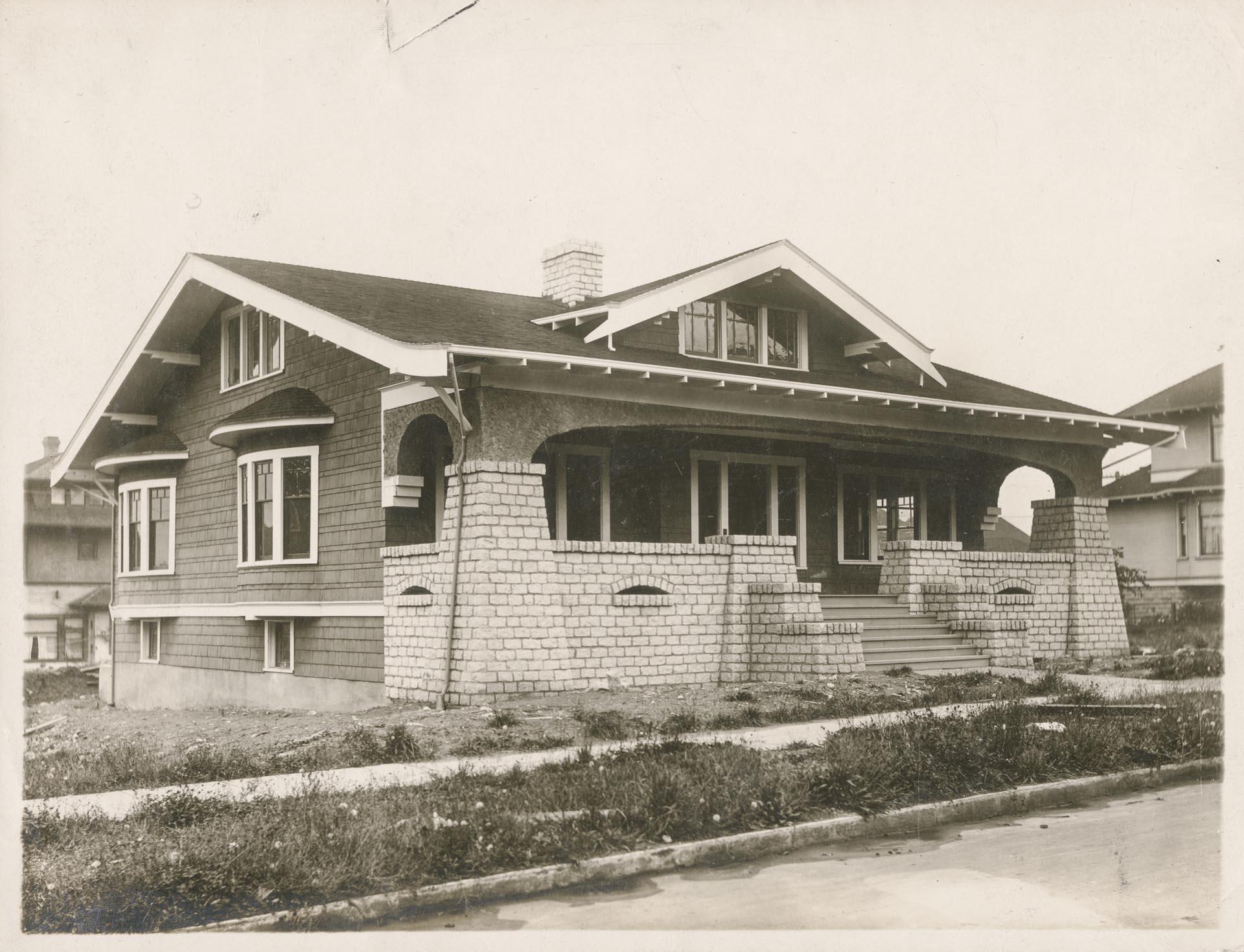 Image of House constructed by Long Building Company, Seattle, circa 1920