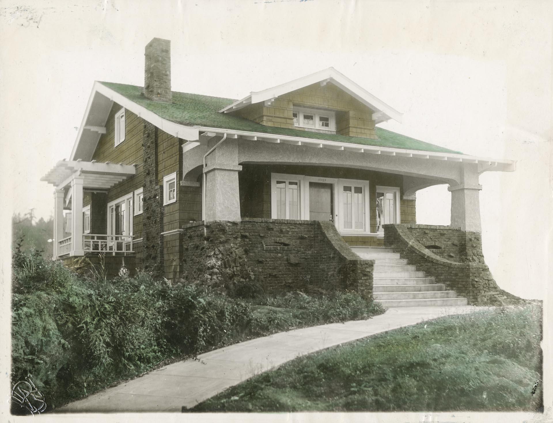 Image of House constructed by Long Building Company, Seattle, circa 1920