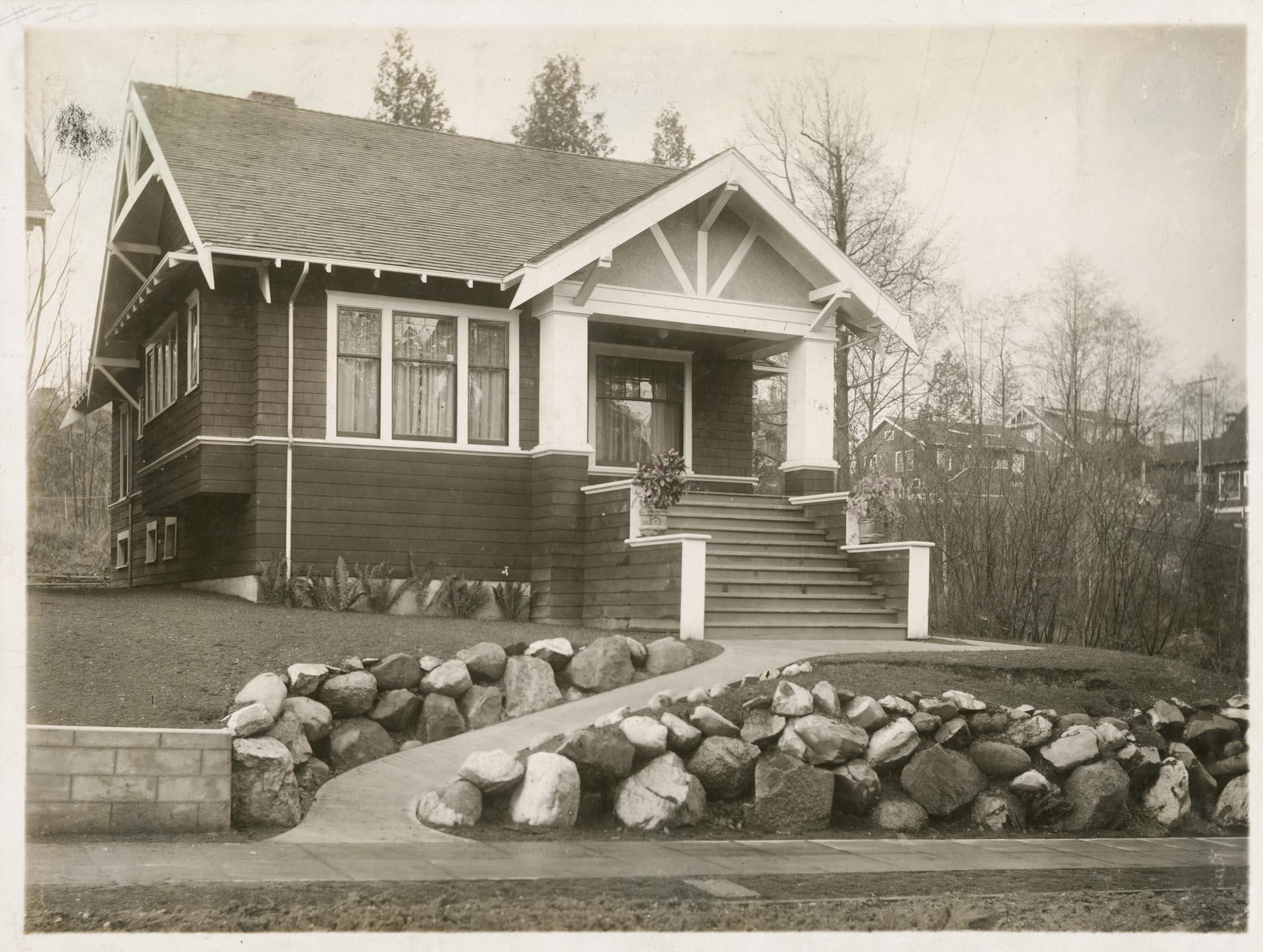 Image of House constructed by Long Building Company, Seattle, circa 1920