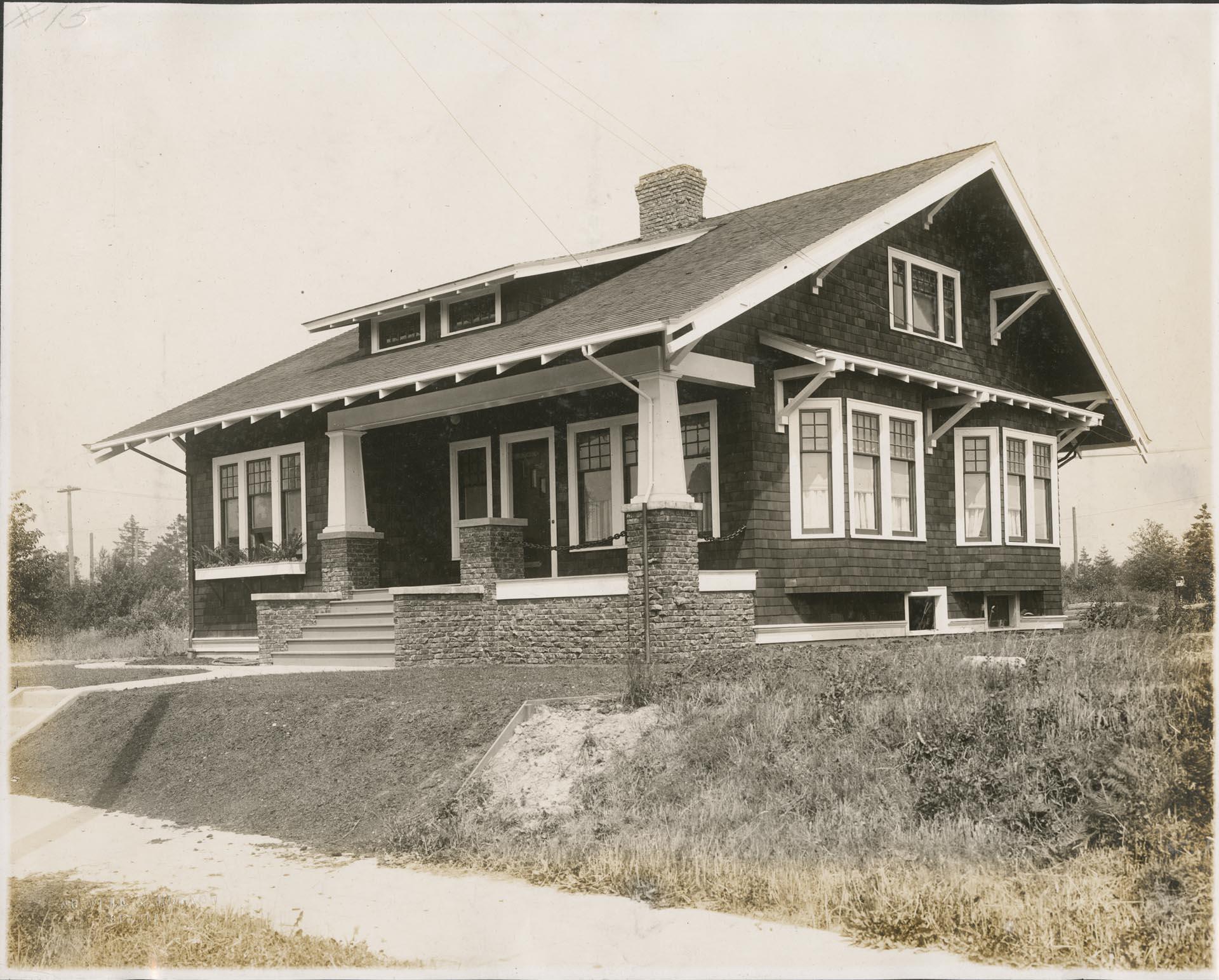 Image of House constructed by Long Building Company, Seattle, circa 1920