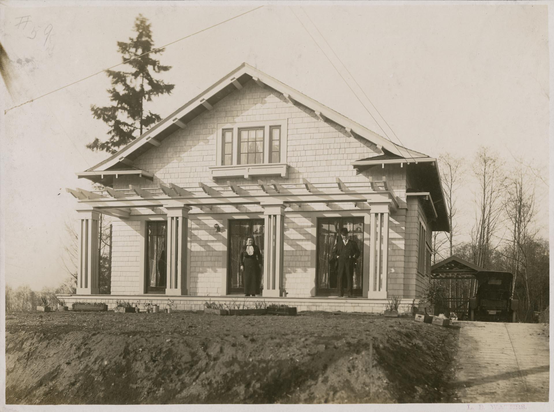 Image of House constructed by Long Building Company, Seattle, circa 1920