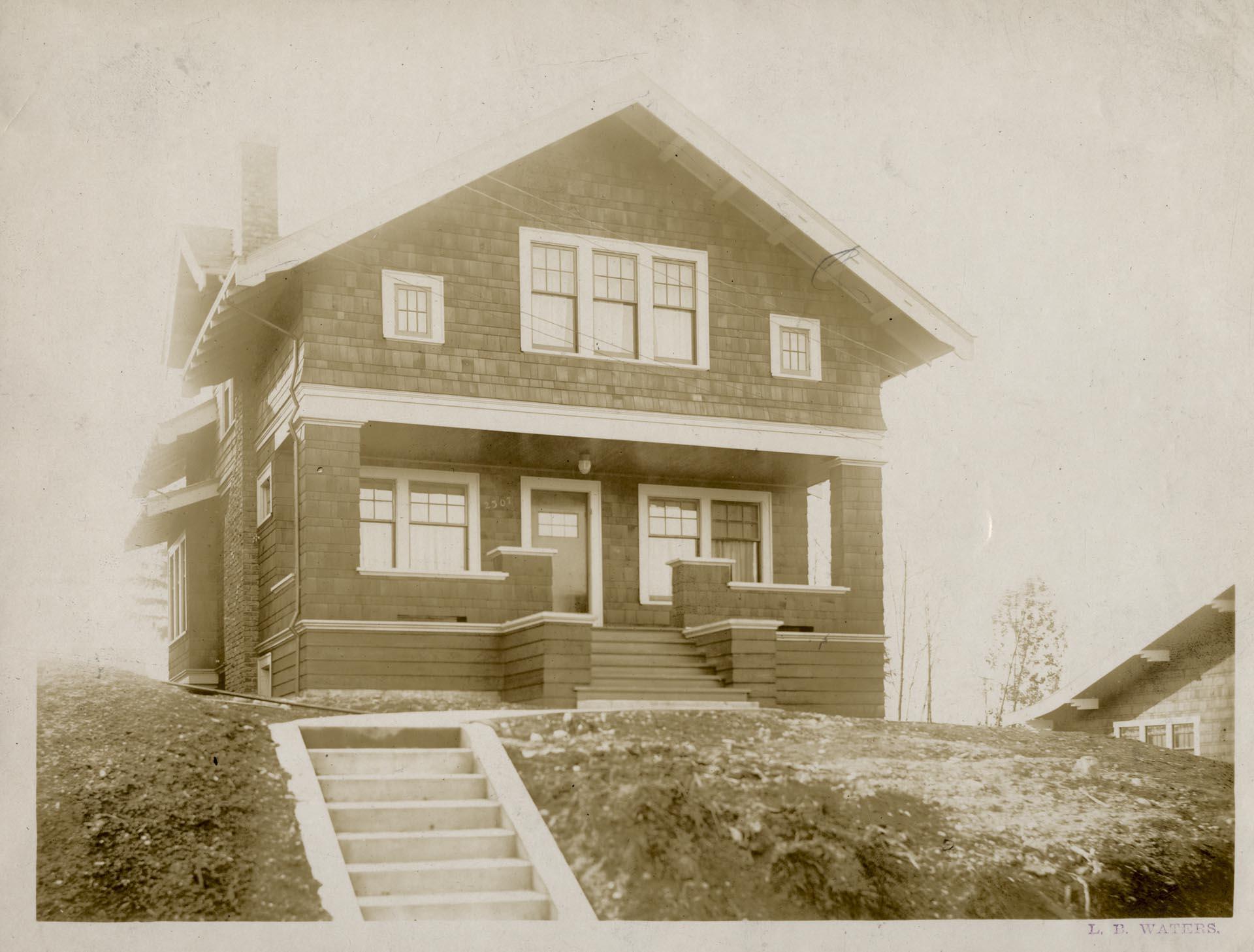 Image of House constructed by Long Building Company, Seattle, circa 1920