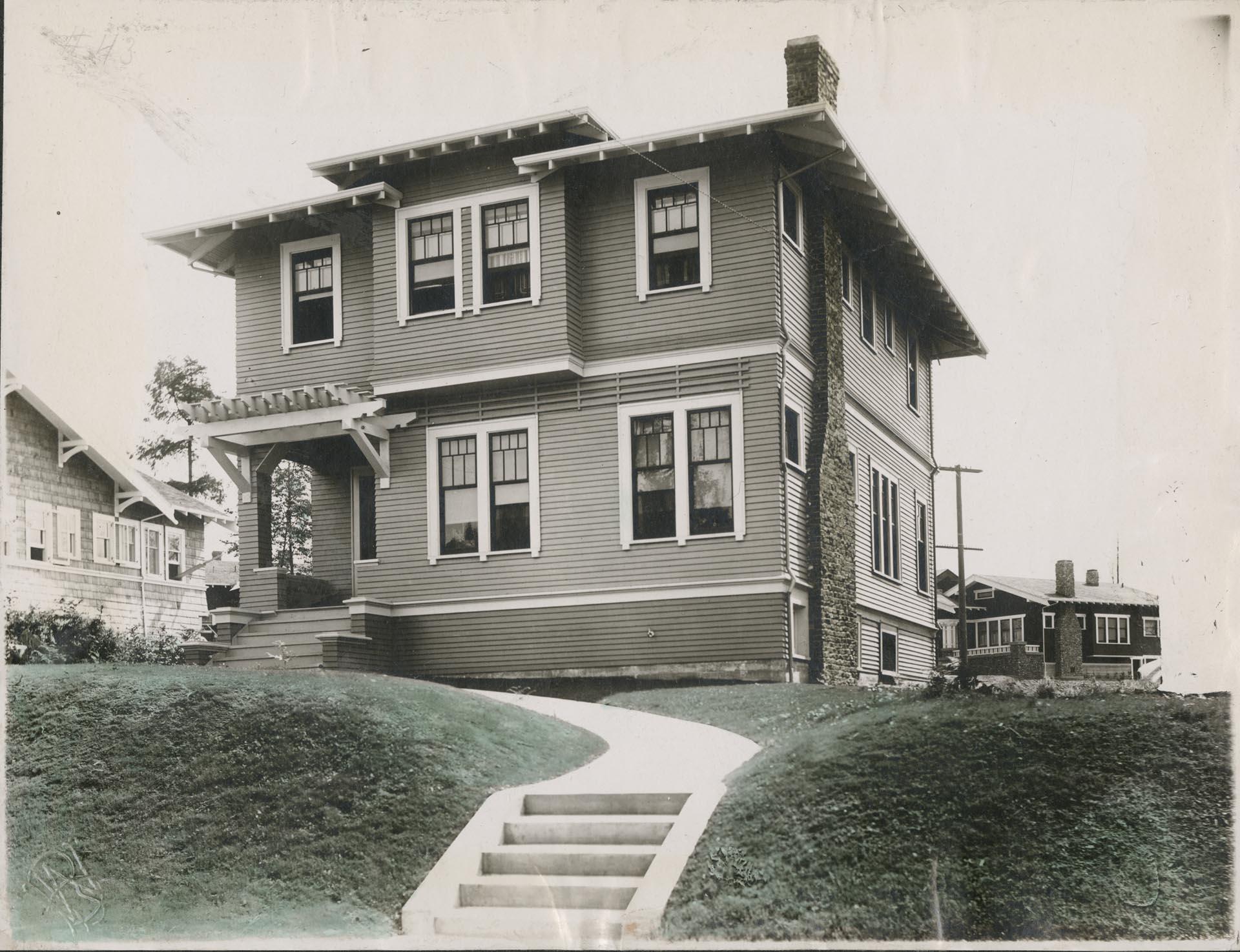 Image of House constructed by Long Building Company, Seattle, circa 1920