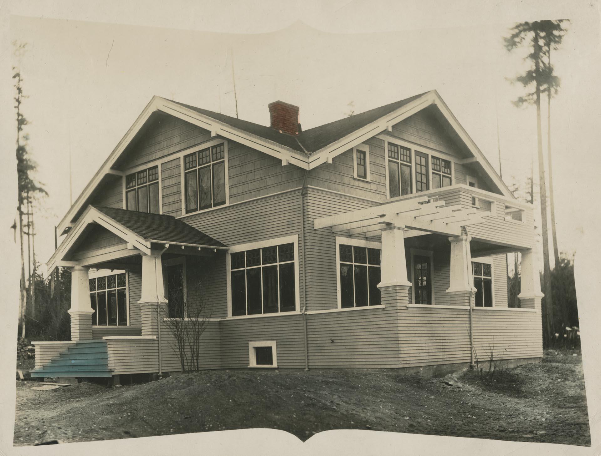 Image of House constructed by Long Building Company, Seattle, circa 1920