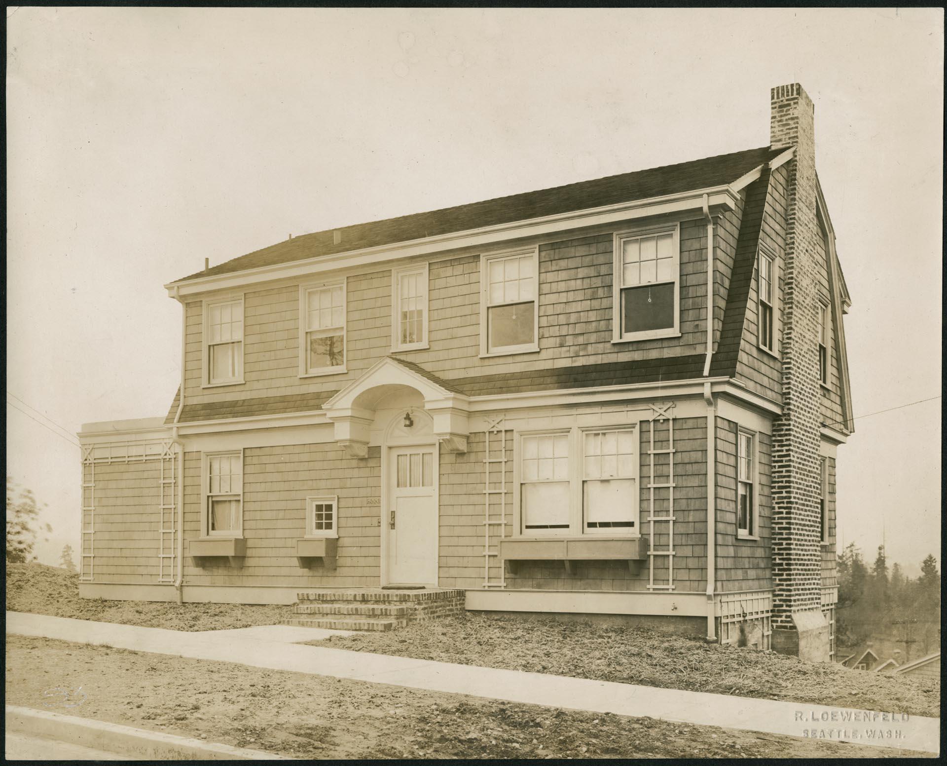 Image of House constructed by Long Building Company, Seattle, circa 1920