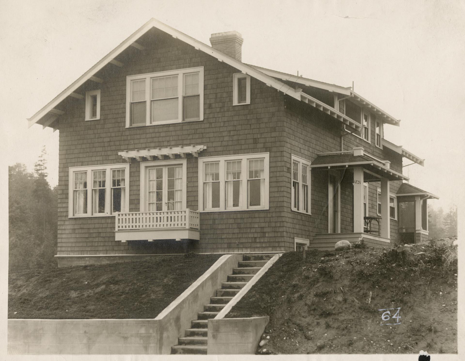 Image of House constructed by Long Building Company, Seattle, circa 1920