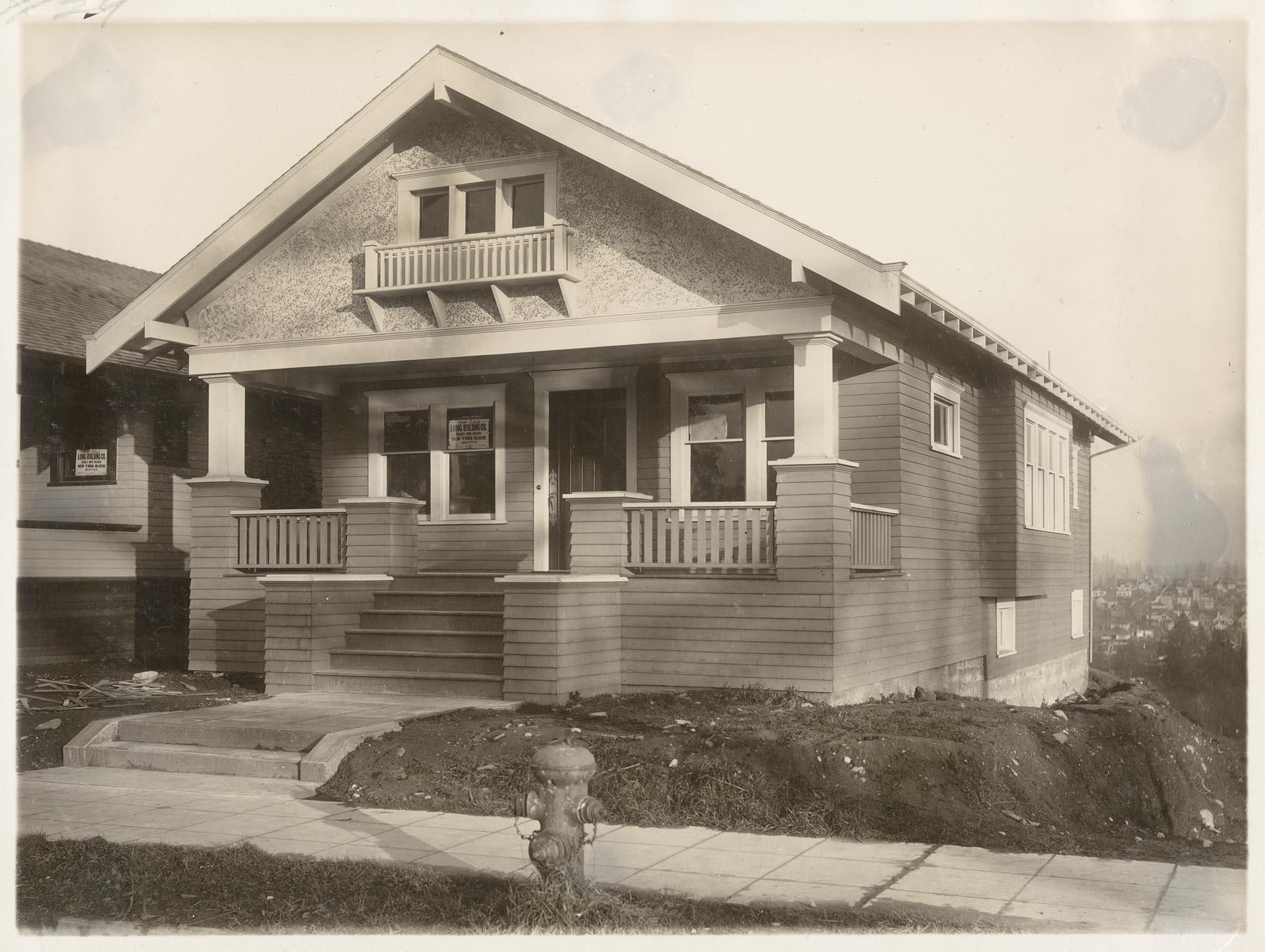Image of House constructed by Long Building Company, Seattle, circa 1920